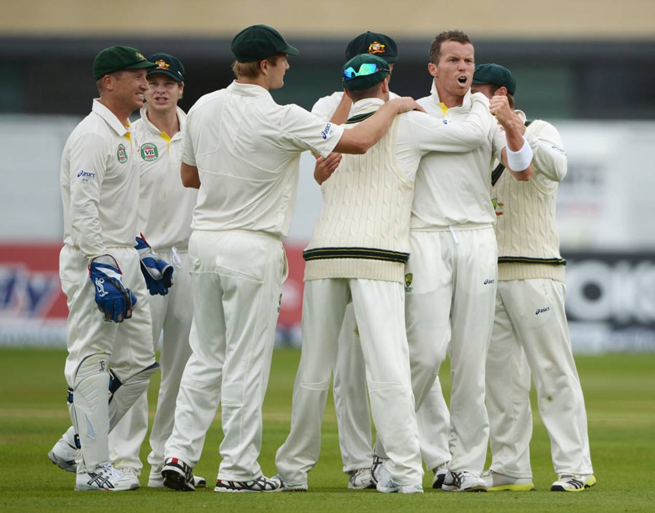 Peter Siddle made crucial breakthroughs, England v Australia, 1st Investec Test, Trent Bridge, 1st day, July 10, 2013