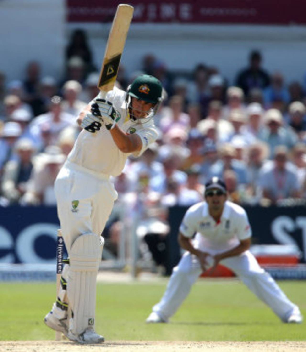 Ashton Agar clips through the leg side during his half-century, England v Australia, 1st Investec Test, Trent Bridge, 2nd day, July 11, 2013