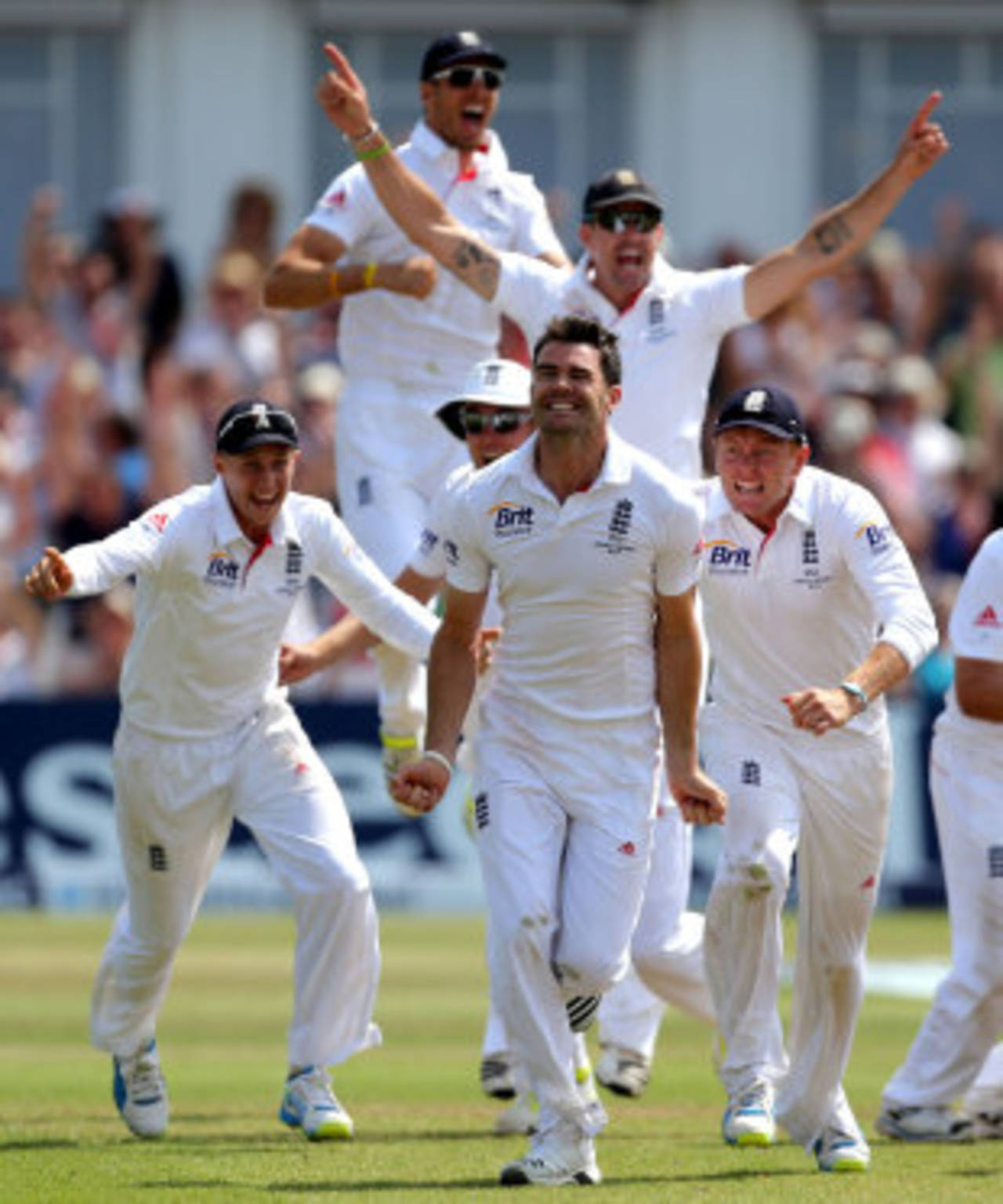 England erupt as victory is confirmed, England v Australia, 1st Investec Test, Trent Bridge, 5th day, July 14, 2013