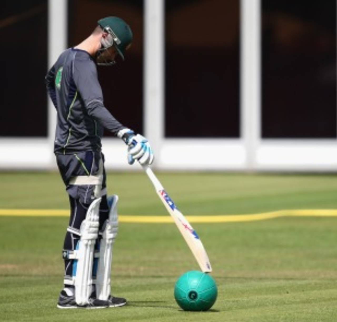 Michael Clarke during a practice session ahead of the second Ashes Test, Lord's, July 16, 2013