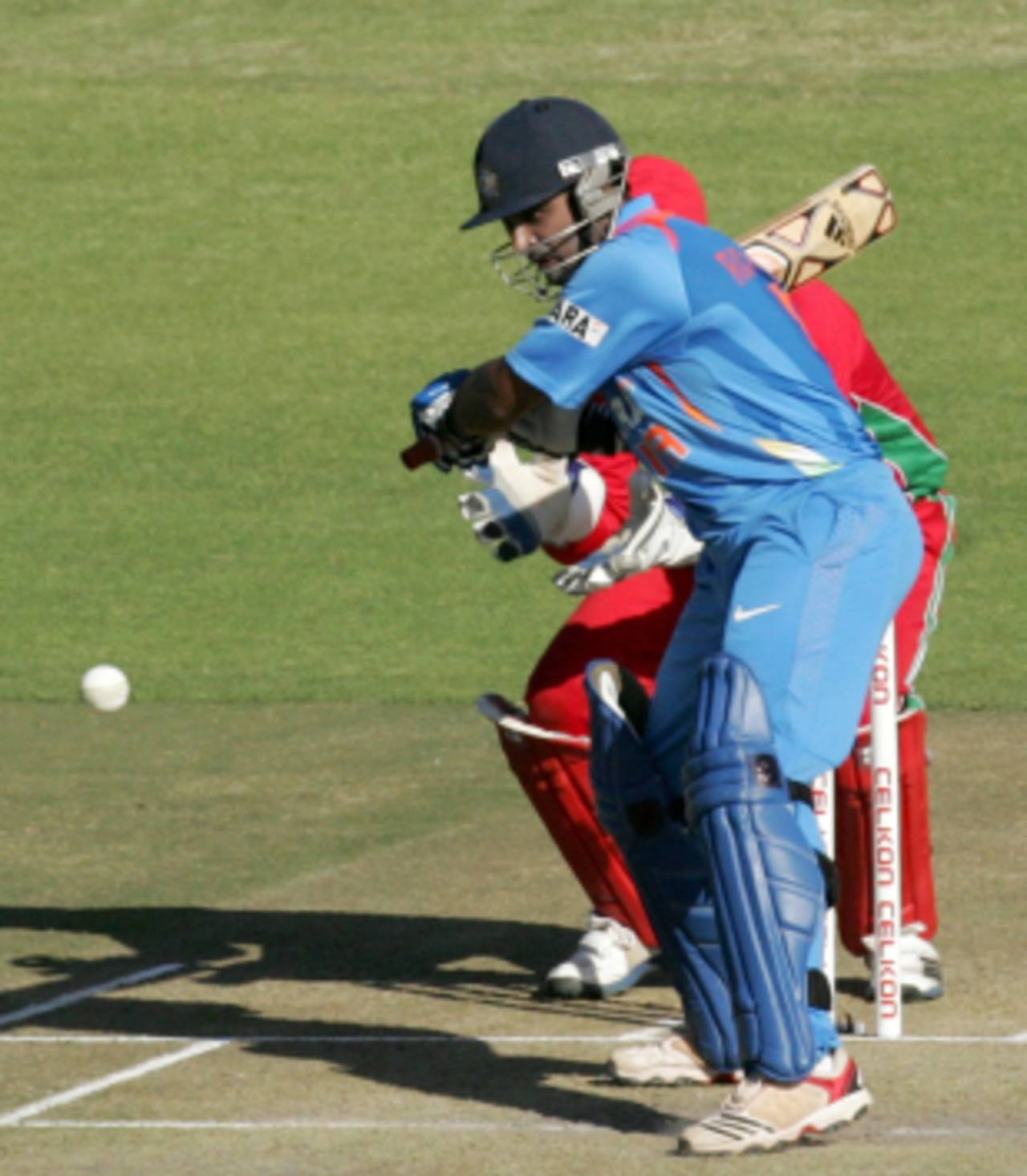 Ambati Rayudu got a half-century on India debut, Zimbabwe v India, 1st ODI, Harare, July 24, 2013
