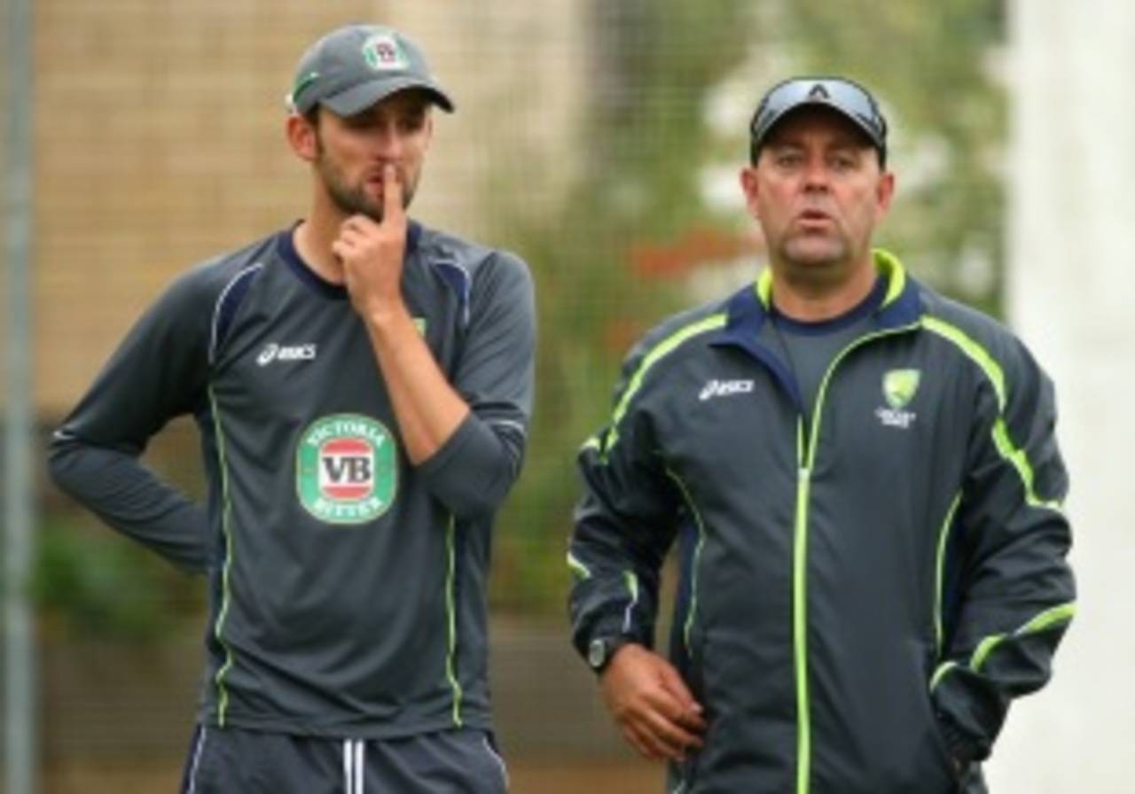 Australia may play both Ashton Agar and Nathan Lyon in the third Test depending on the pitch at Old Trafford&nbsp;&nbsp;&bull;&nbsp;&nbsp;Getty Images