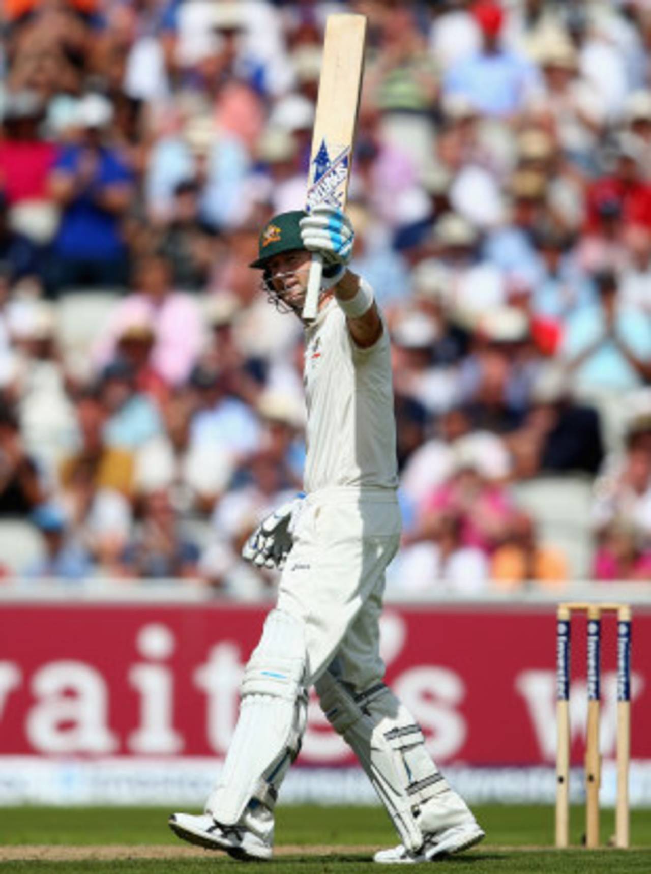 Michael Clarke extended his innings beyond 150, England v Australia, 3rd Investec Test, Old Trafford, 2nd day, August 2, 2013