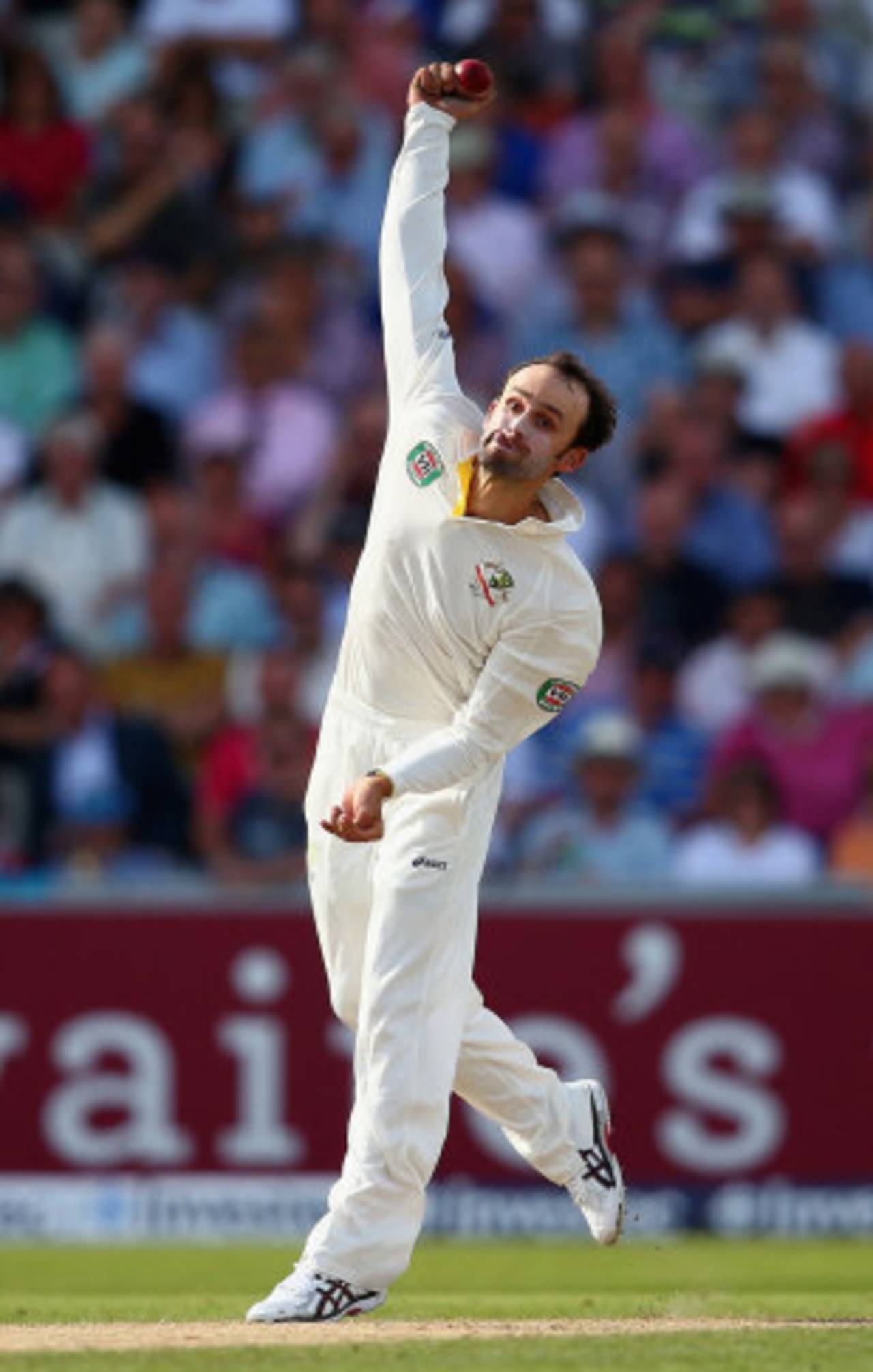 Nathan Lyon looked dangerous on the second evening&nbsp;&nbsp;&bull;&nbsp;&nbsp;Getty Images