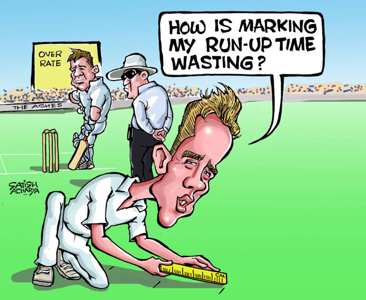 Cartoon: Wasting time?