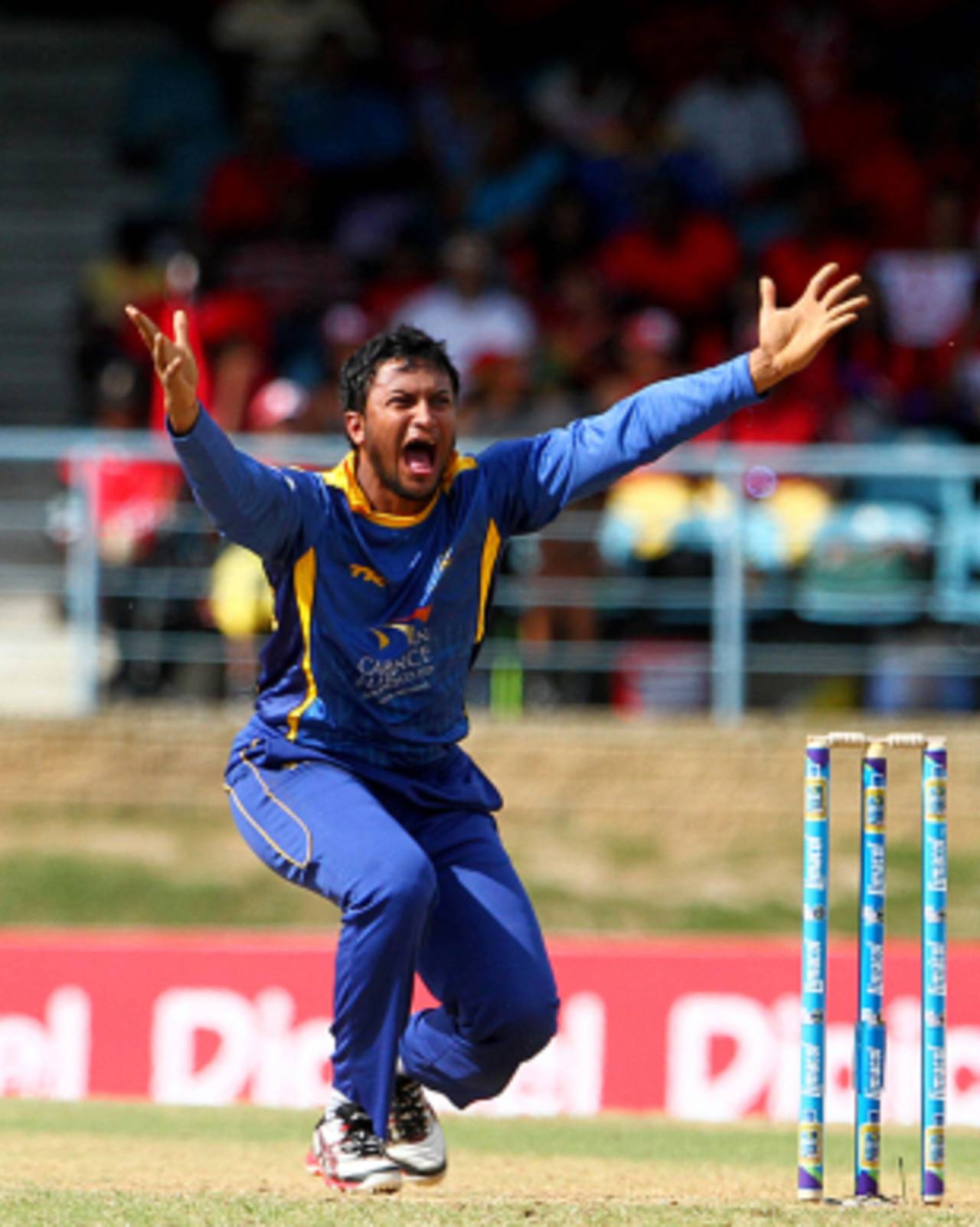 Shakib Al Hasan has taken 11 wickets at an economy-rate of 5.58 for Barbados Tridents&nbsp;&nbsp;&bull;&nbsp;&nbsp;Getty Images