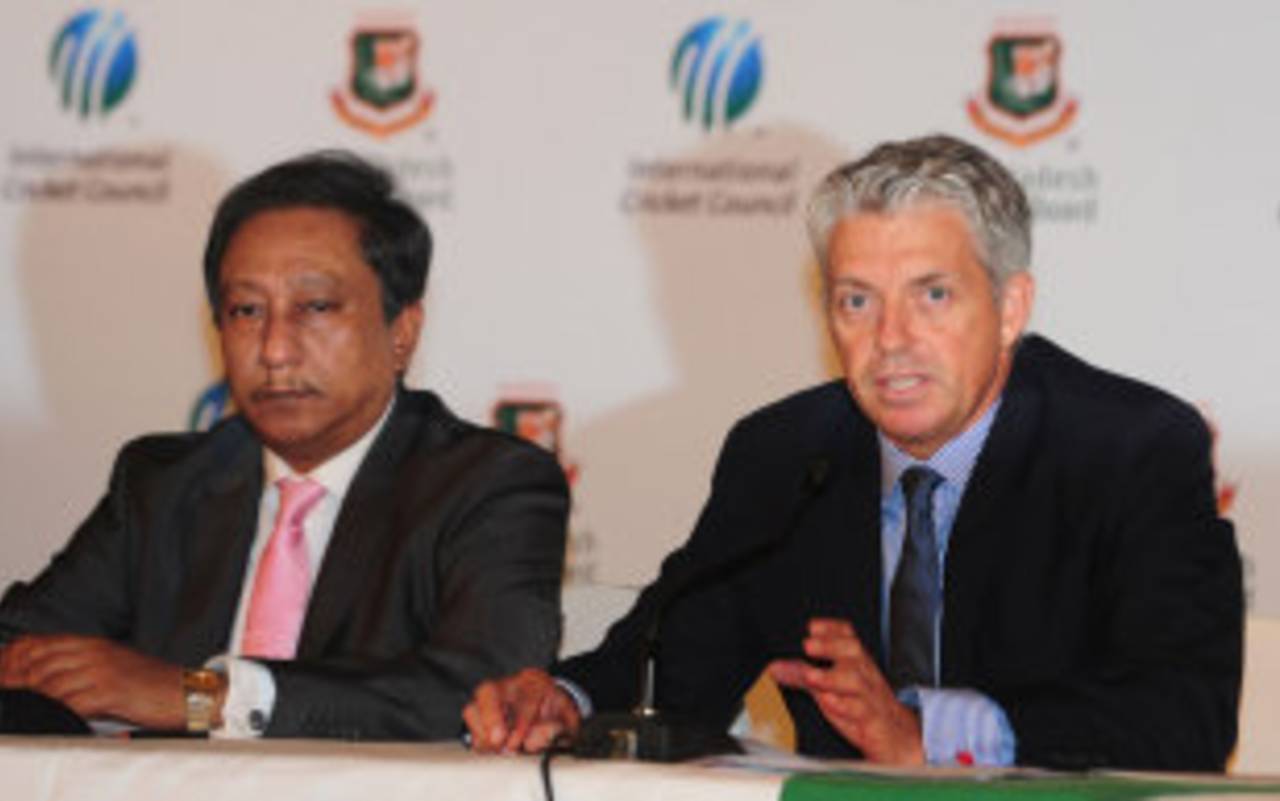 File photo - The removal of the two-tier Test system proposal was one of the key factors that secured the BCB's support for the Big Three&nbsp;&nbsp;&bull;&nbsp;&nbsp;AFP