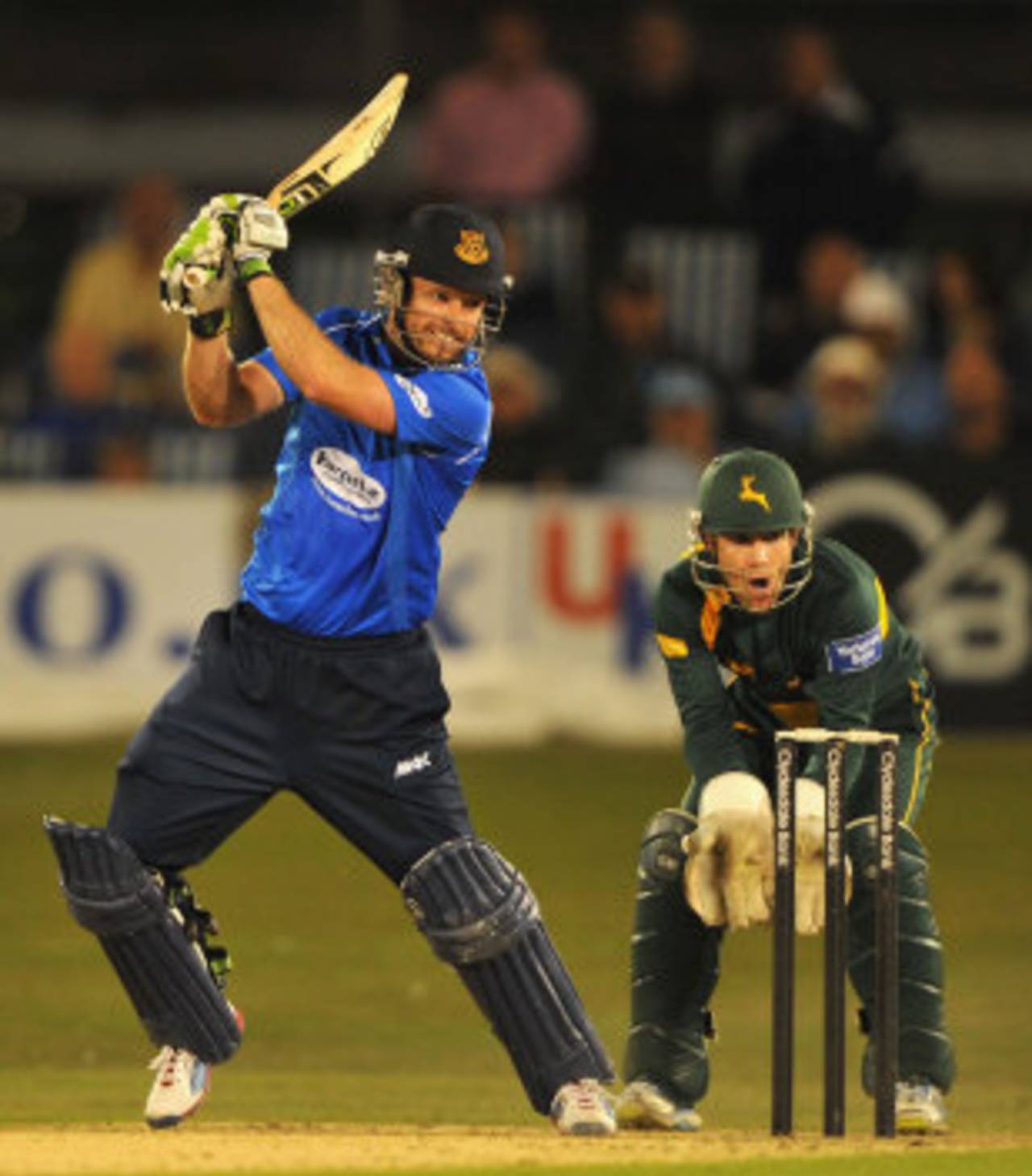 Ed Joyce struck a fine unbeaten century, Sussex v Nottinghamshire, Yorkshire Bank 40, Group B, Hove, August, 15, 2013