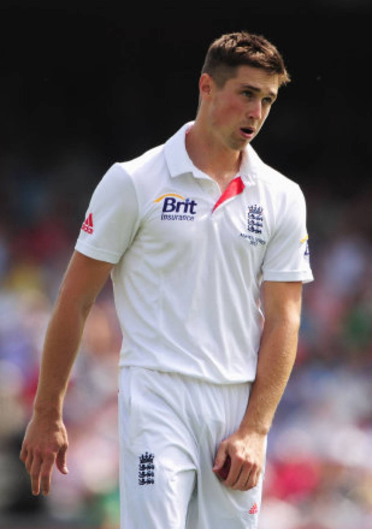 Chris Woakes opening spell didn't run smoothly, England v Australia, 5th Investec Test, The Oval, 1st day, August 21, 2013