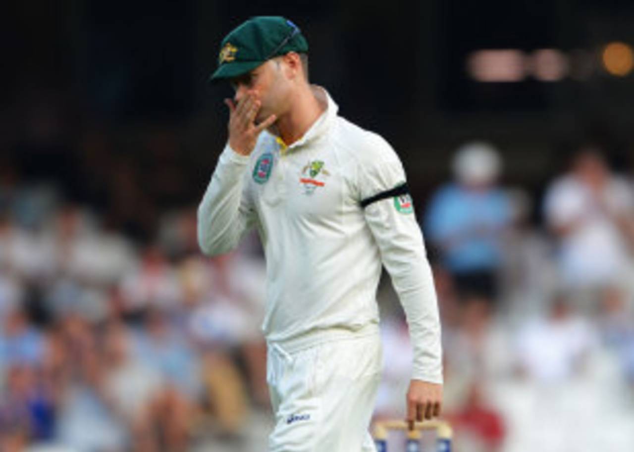 Michael Clarke became concerned his gamble was going to backfire&nbsp;&nbsp;&bull;&nbsp;&nbsp;Getty Images