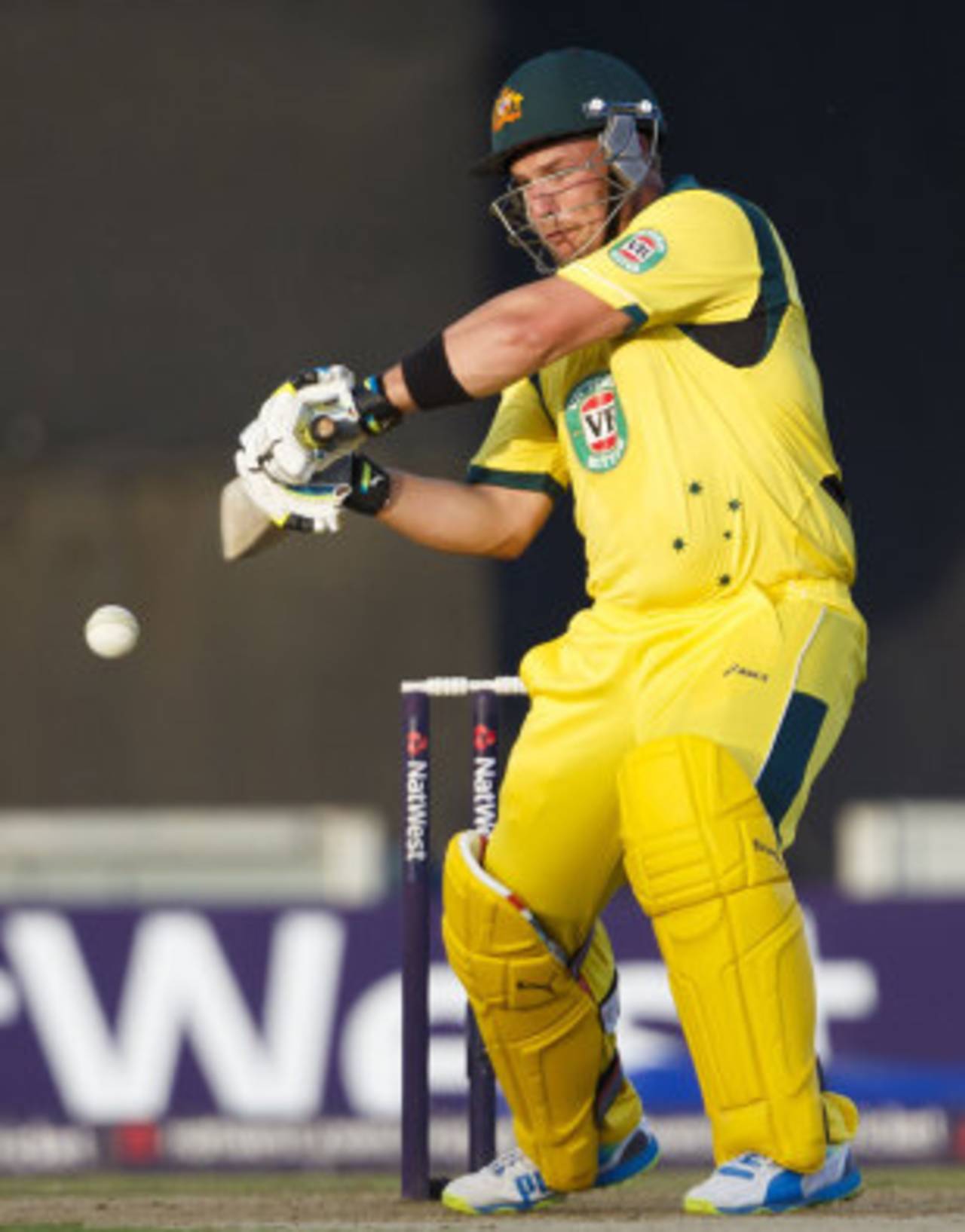 Aaron Finch blazed his way with 14 sixes, England v Australia, 1st T20, Ageas Bowl, August 29, 2013