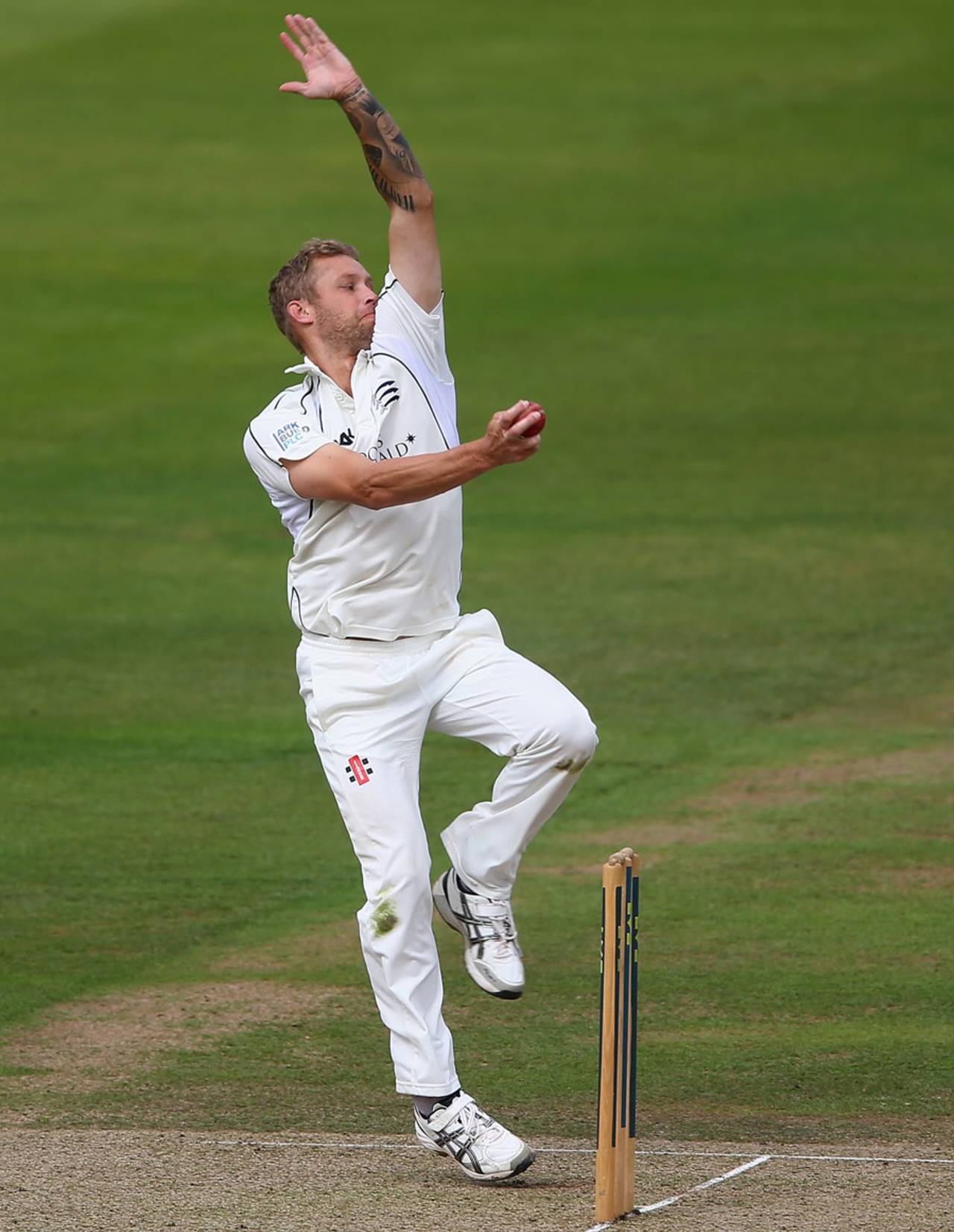 Gareth Berg was economical, Middlesex v Nottinghamshire, County Championship, Division One, Lord's, 1st day, September, 11, 2013