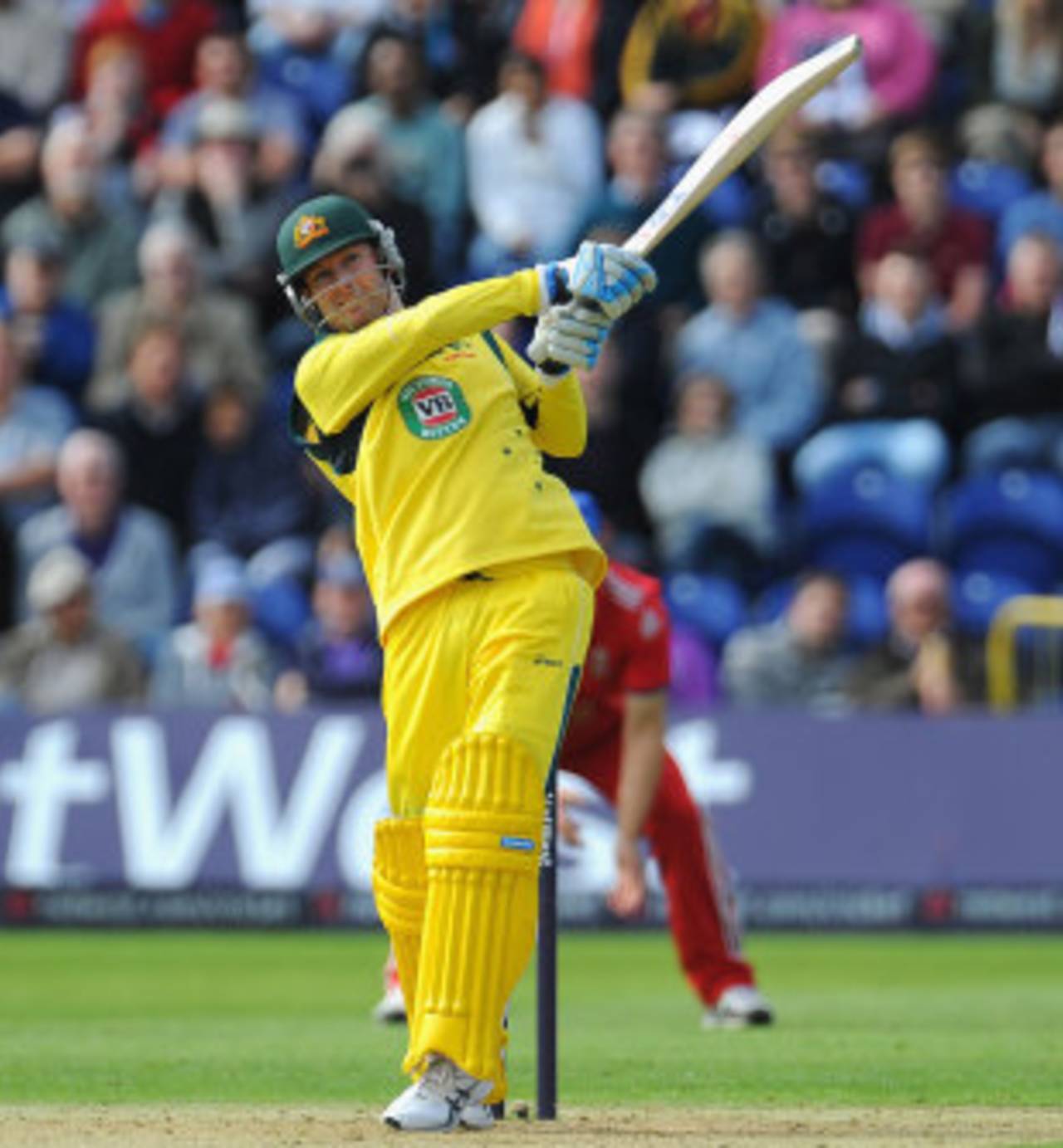 Michael Clarke tried to improve Australia's position with aggression, England v Australia, 4th NatWest ODI, Cardiff, September, 14, 2013