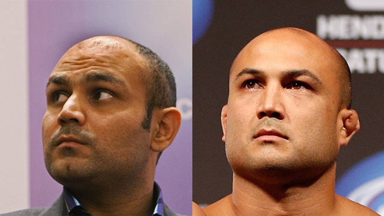 Penn is a decorated Brazilian Jiu-Jitsu and mixed martial arts practitioner. That's not very different from what Sehwag is known to do to bowlers when he's in the mood.  <i>Nominated by <b>Raghavendra Kamat</b></i>&nbsp;&nbsp;&bull;&nbsp;&nbsp;Getty Images