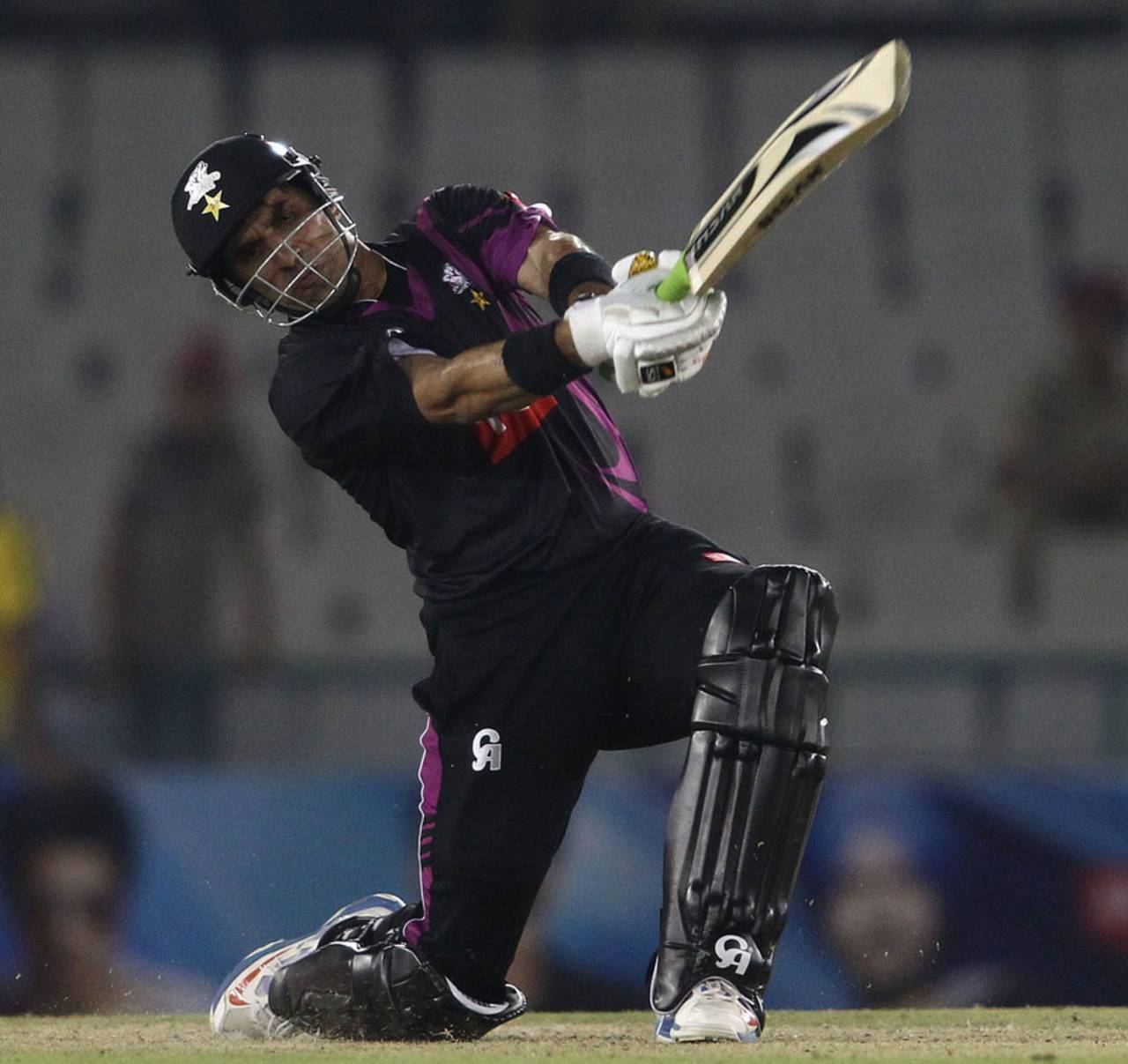 Misbah-ul-Haq's 56 took Faisalabad to 127, Faisalabad Wolves v Sunrisers Hyderabad, Champions League Qualifiers, Mohali, September 18, 2013