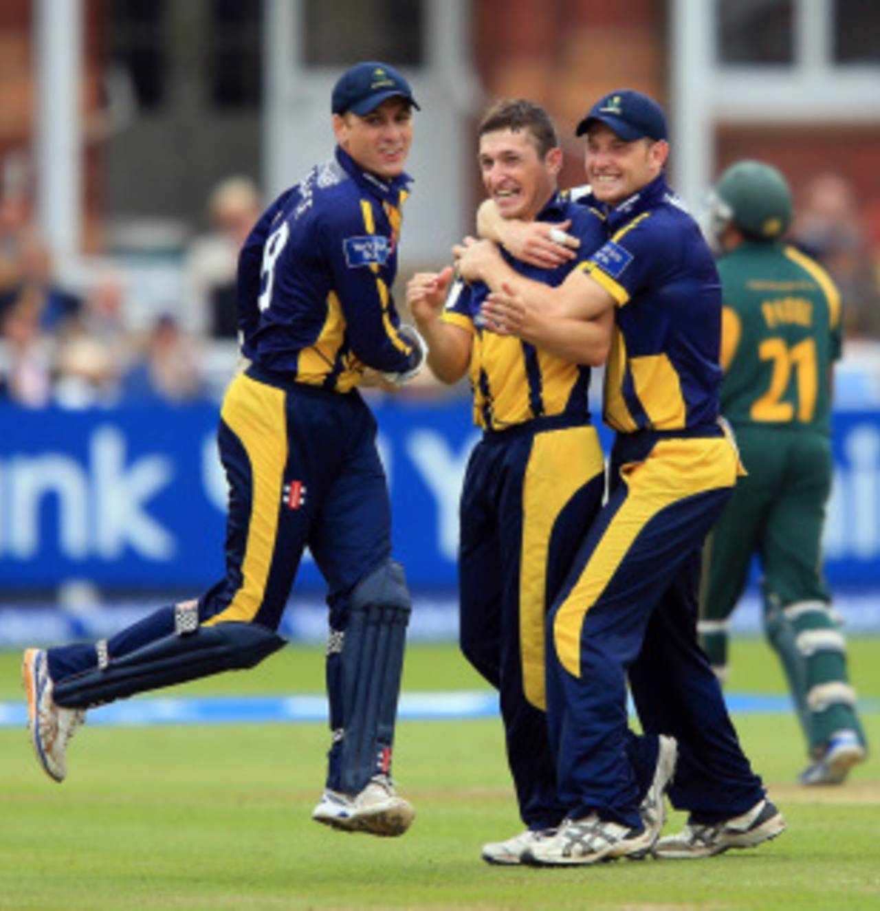 The 20-year-old offspinner Andrew Salter impressed at Lord's, Glamorgan v Nottinghamshire, YB40 final, Lord's, September 21, 2013