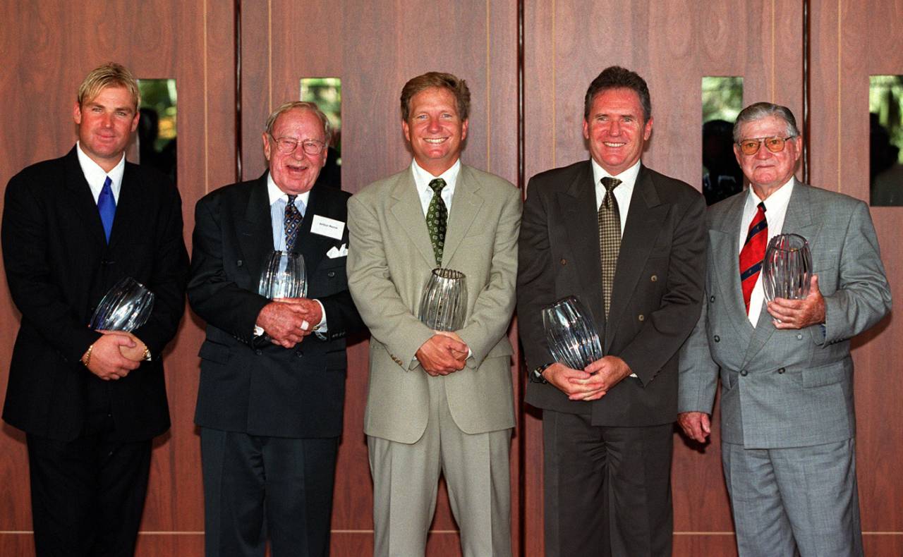 Neil Harvey (far right) says Arthur Morris (second from left) was "one of the best players this country has produced"&nbsp;&nbsp;&bull;&nbsp;&nbsp;Getty Images