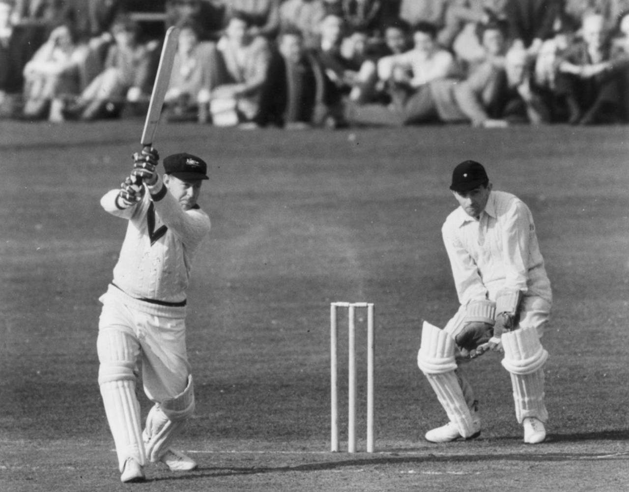 Arthur Morris was the first batter to score a hundred in each innings of his first-class debut&nbsp;&nbsp;&bull;&nbsp;&nbsp;Getty Images