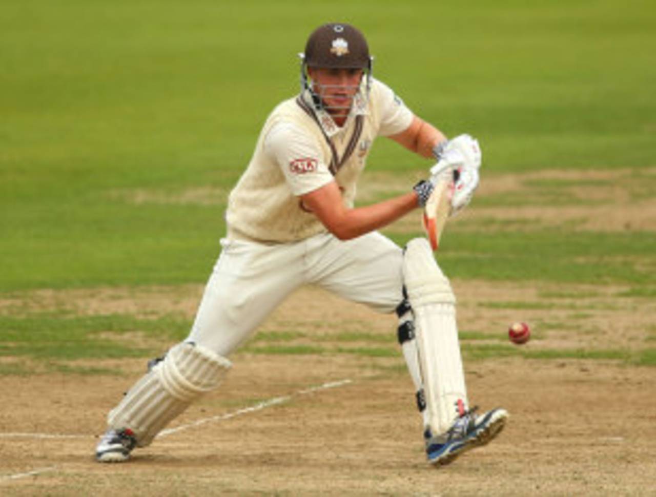 Dominic Sibley was batting in only his fourth first-class innings, Surrey v Yorkshire, County Championship, Division One, The Oval, 2nd day September 25, 2013