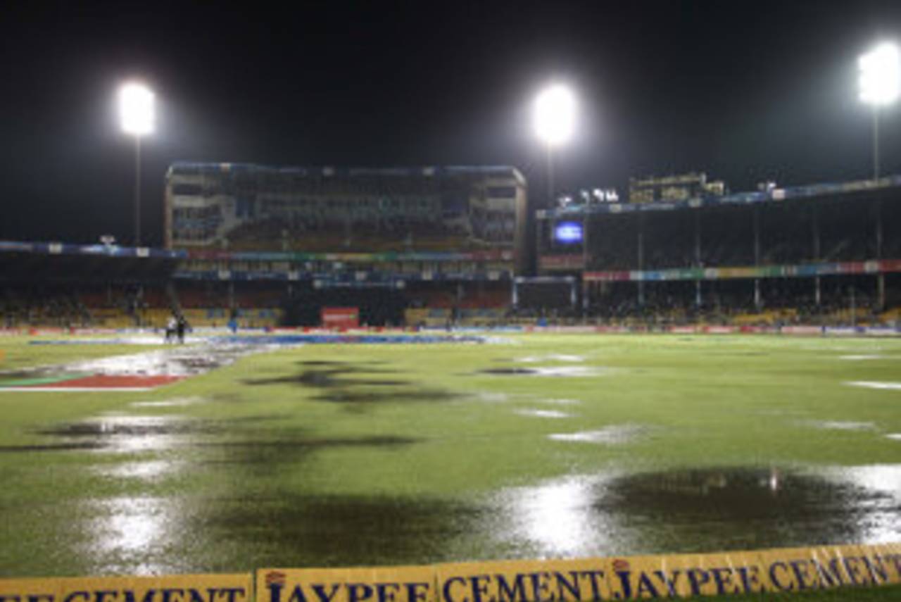 This was the second double-header to be hit by rain in Ahmedabad during the tournament&nbsp;&nbsp;&bull;&nbsp;&nbsp;BCCI