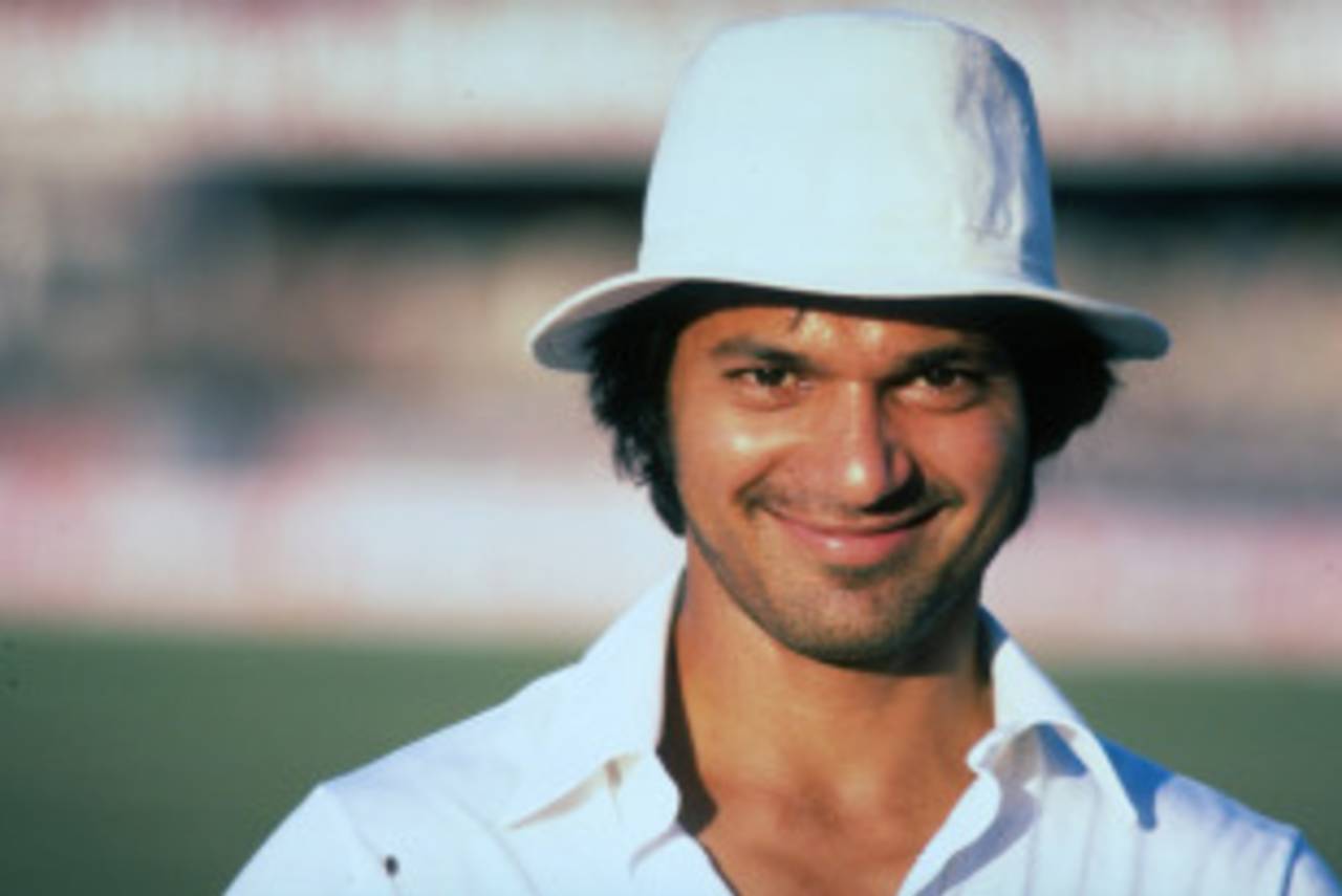 Faoud Bacchus before the third Test, Pakistan v West Indies, Karachi, December 27, 1981