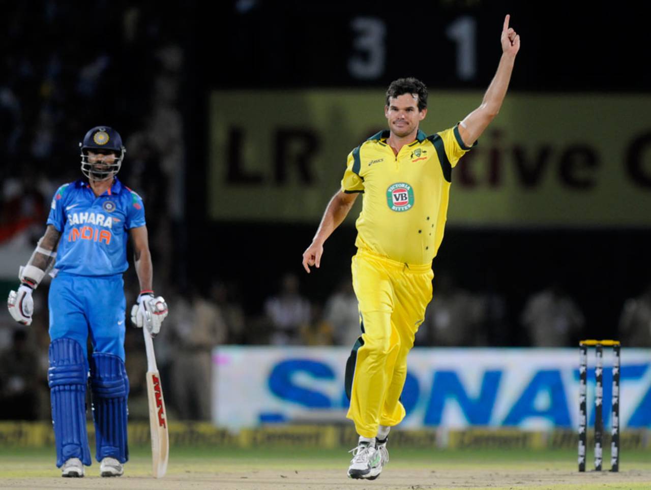 Clint McKay: one of the few bowlers who forced India's batsmen to take chances in the recent ODI series&nbsp;&nbsp;&bull;&nbsp;&nbsp;BCCI