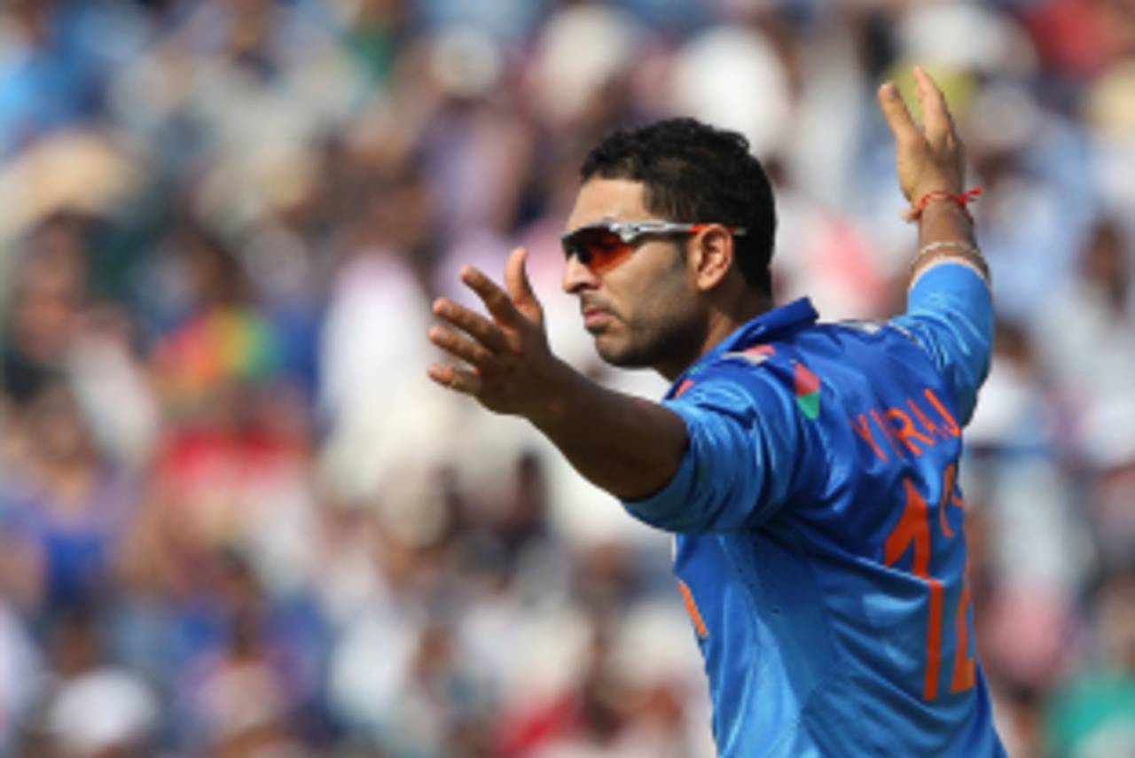 Yuvraj Singh believes his top billing comes with additional responsibility&nbsp;&nbsp;&bull;&nbsp;&nbsp;BCCI