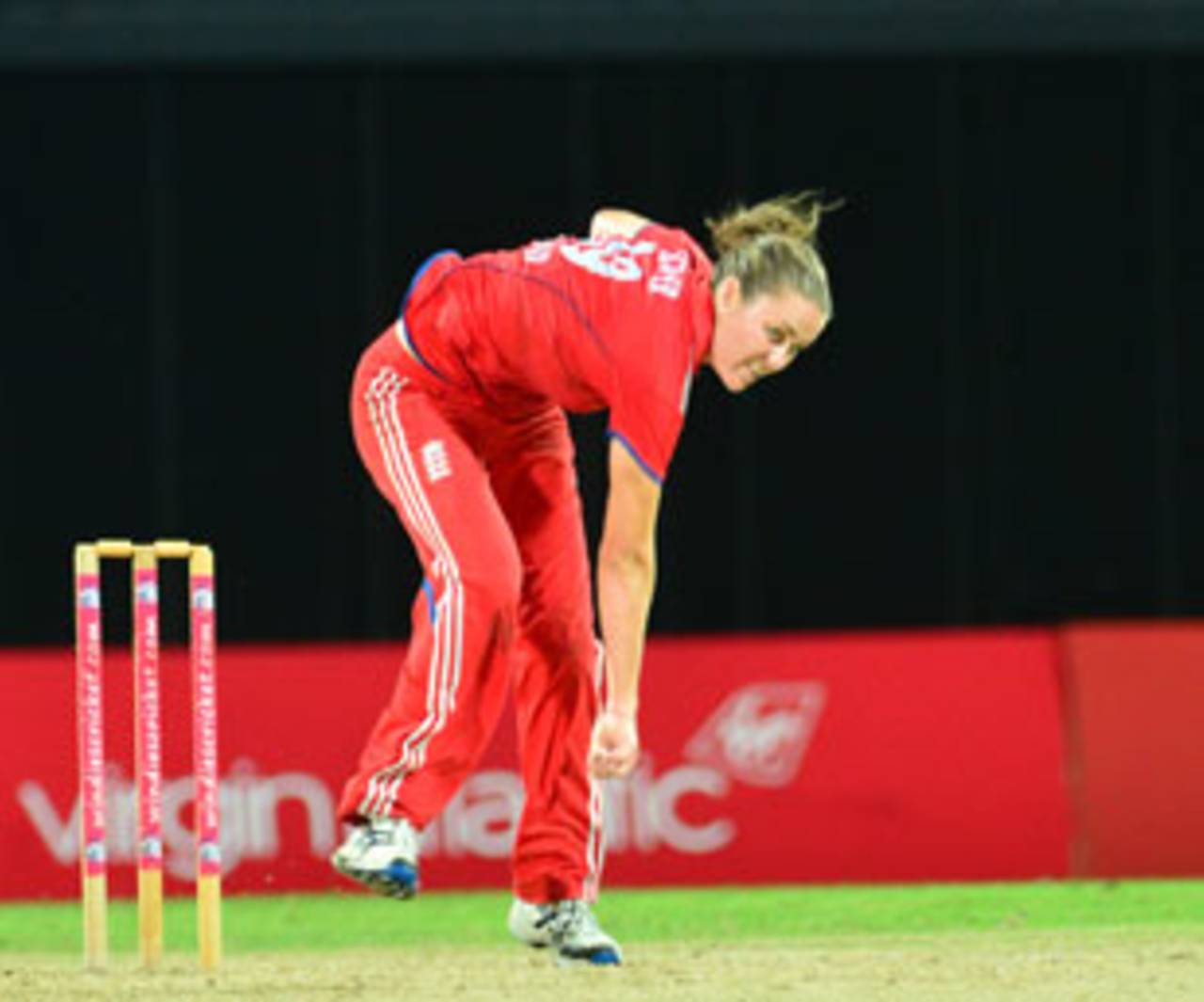 Natalie Sciver took a hat-trick against New Zealand Women, England Women v New Zealand Women, West Indies Tri-Nation Series, Barbados, October 22, 2013