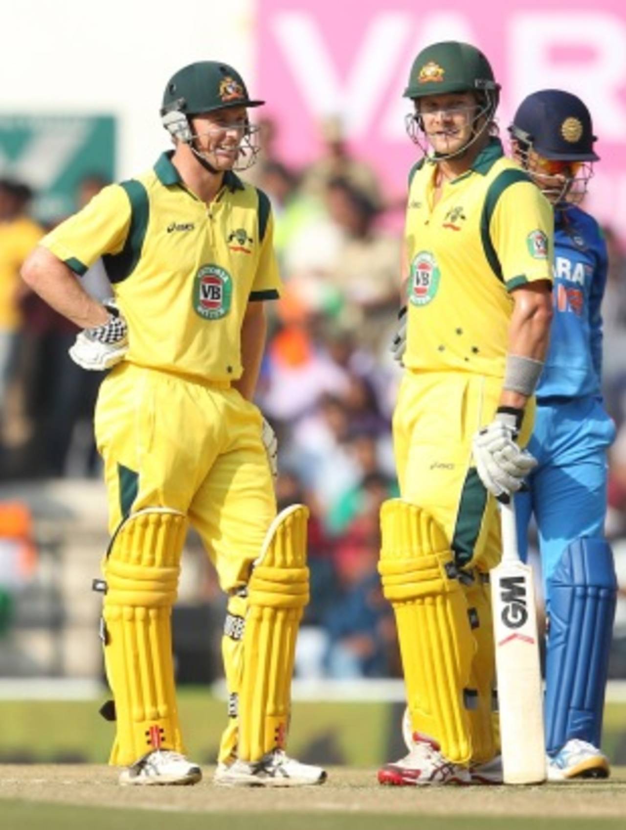George Bailey and Shane Watson gave India a lot of worries, 6th ODI, Nagpur, October 30, 2013