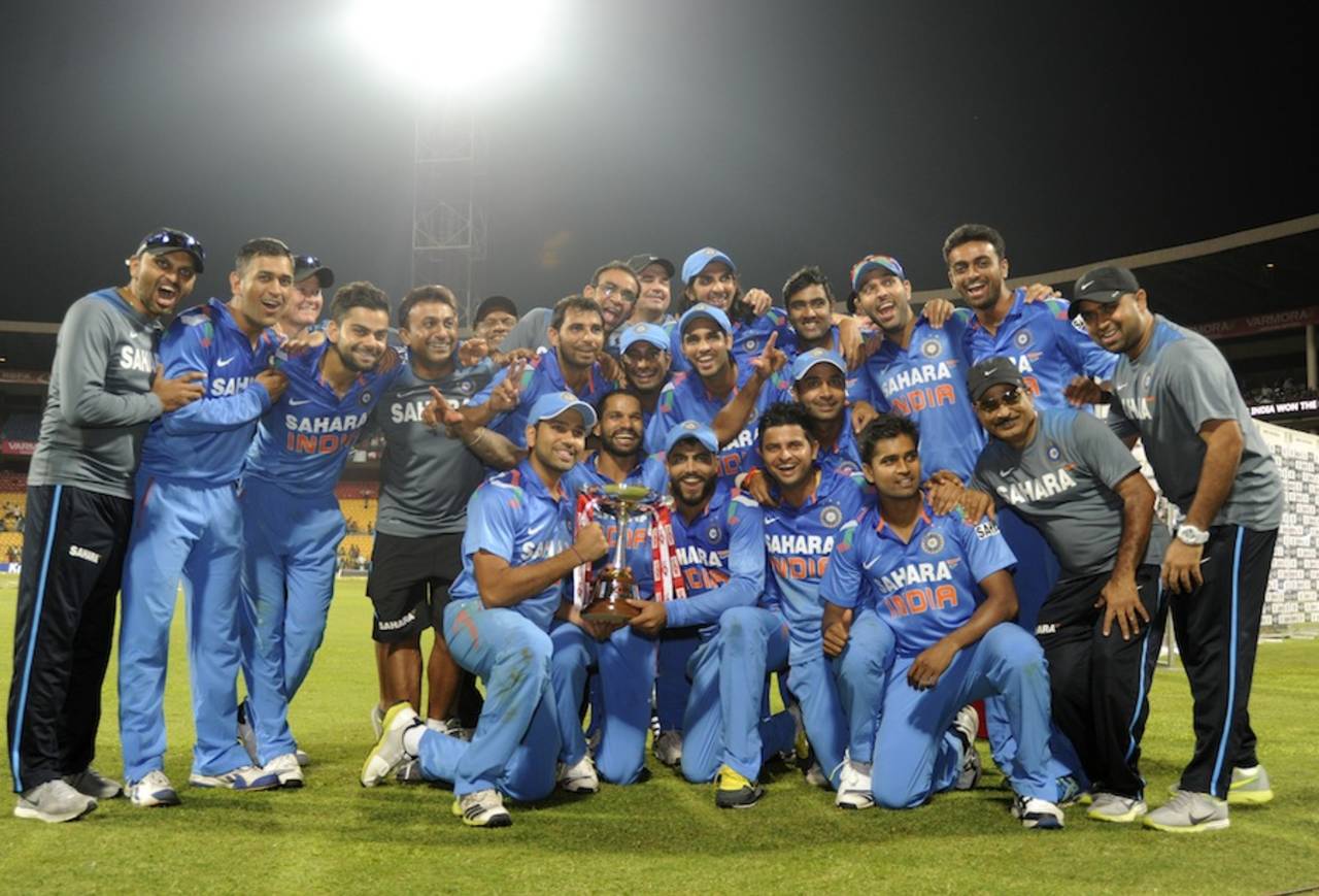The India-Australia ODI in Bangalore in November 2013 saw 38 sixes hit - the most in an ODI&nbsp;&nbsp;&bull;&nbsp;&nbsp;BCCI