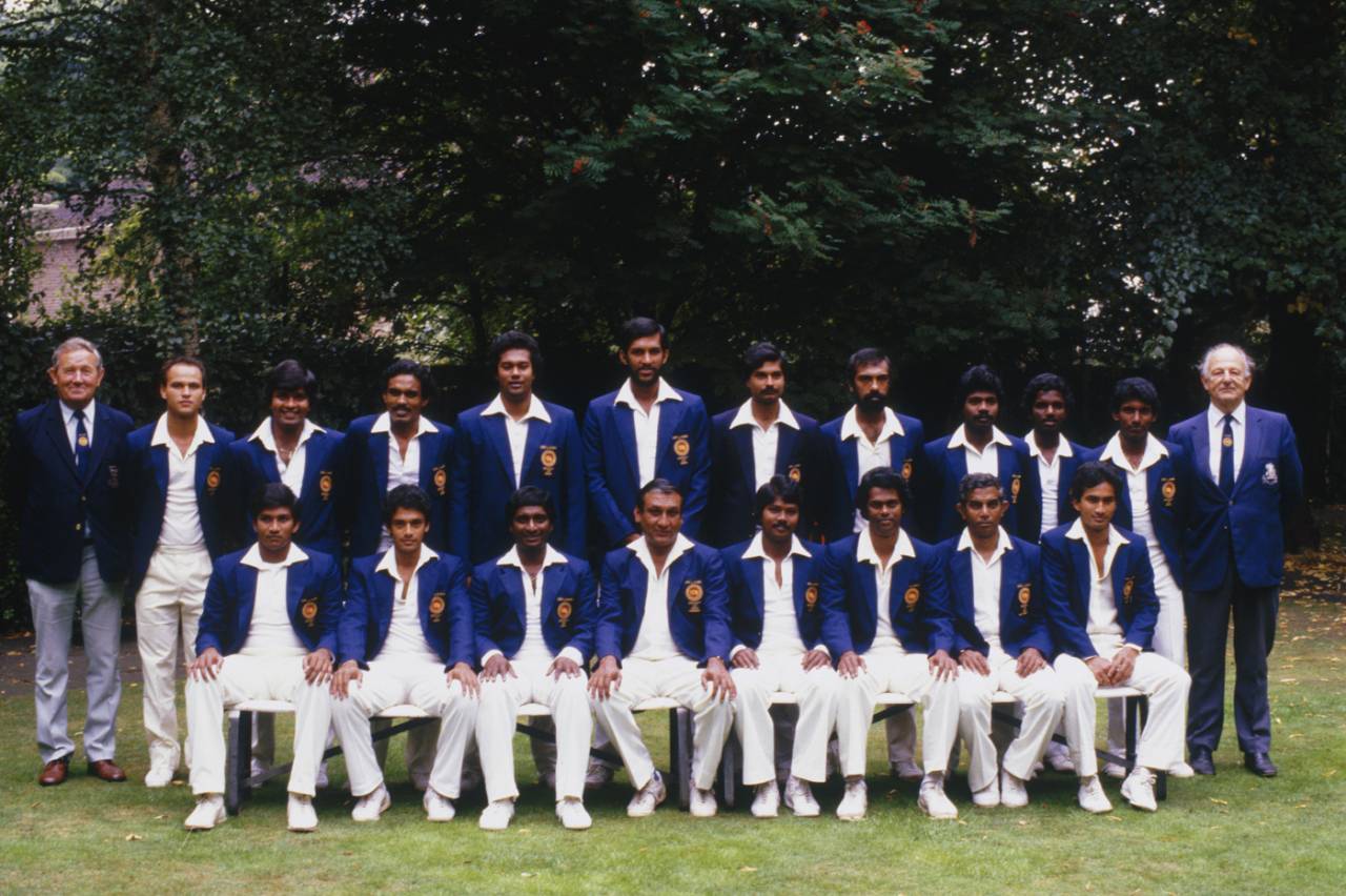 Sri Lanka's squad to England in 1984&nbsp;&nbsp;&bull;&nbsp;&nbsp;Getty Images