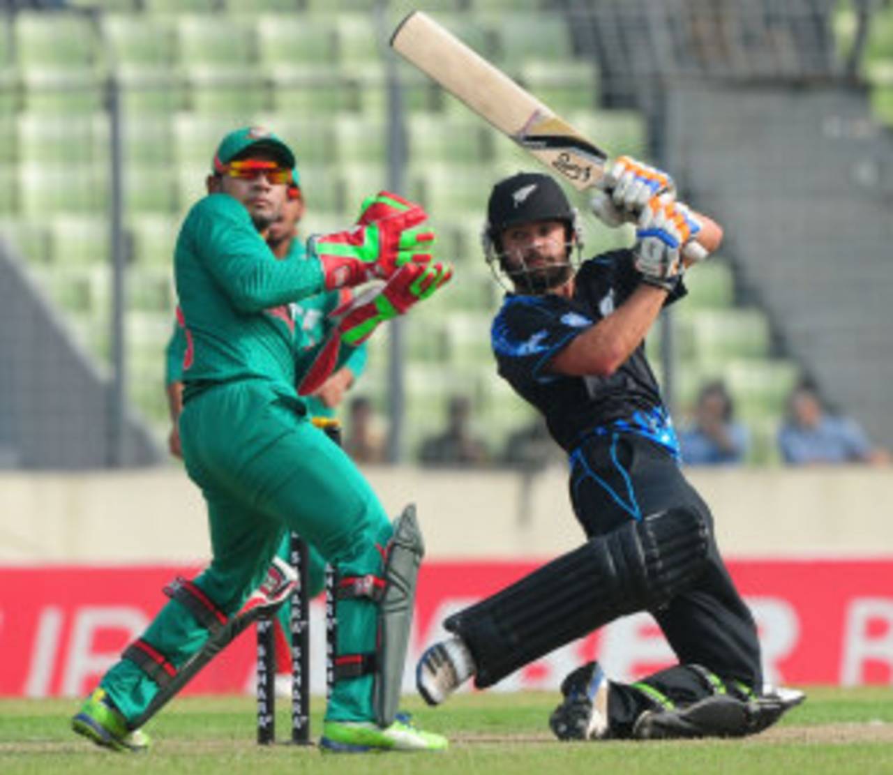 Anton Devcich struck 59 off 31 balls at the start of the New Zealand innings, Bangladesh v New Zealand, only T20I, Mirpur, November 6, 2013