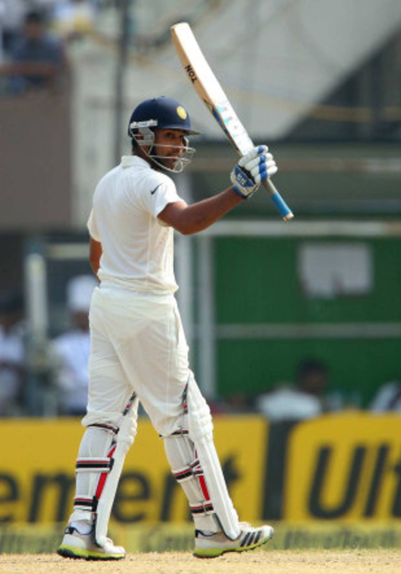 Rohit Sharma hit a fifty on his Test debut, India v West Indies, 1st Test, Kolkata, 2nd day, November 7, 2013