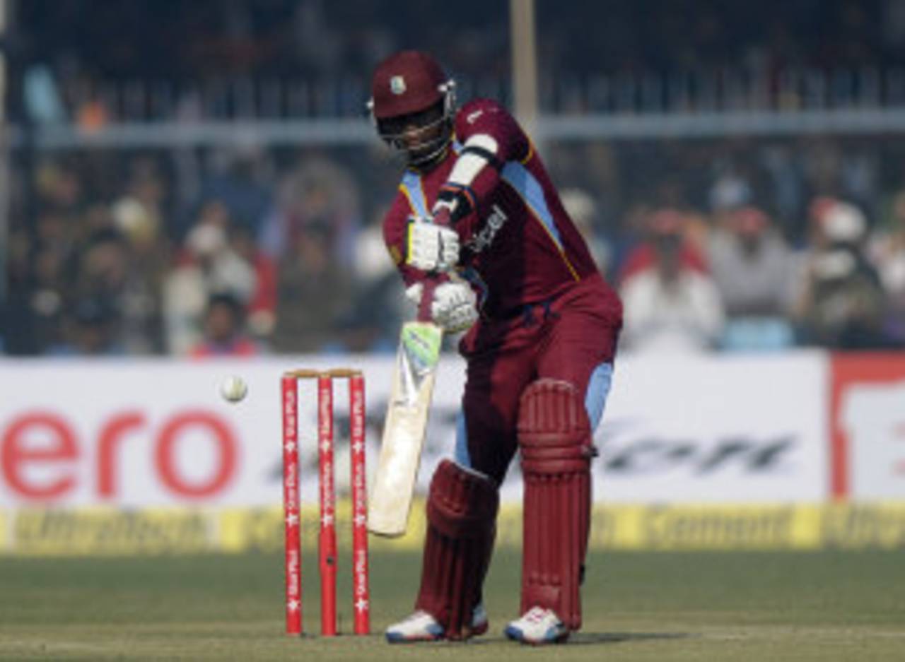 Marlon Samuels was put down on 60, but he couldn't capitalise on that to go on to a century&nbsp;&nbsp;&bull;&nbsp;&nbsp;BCCI