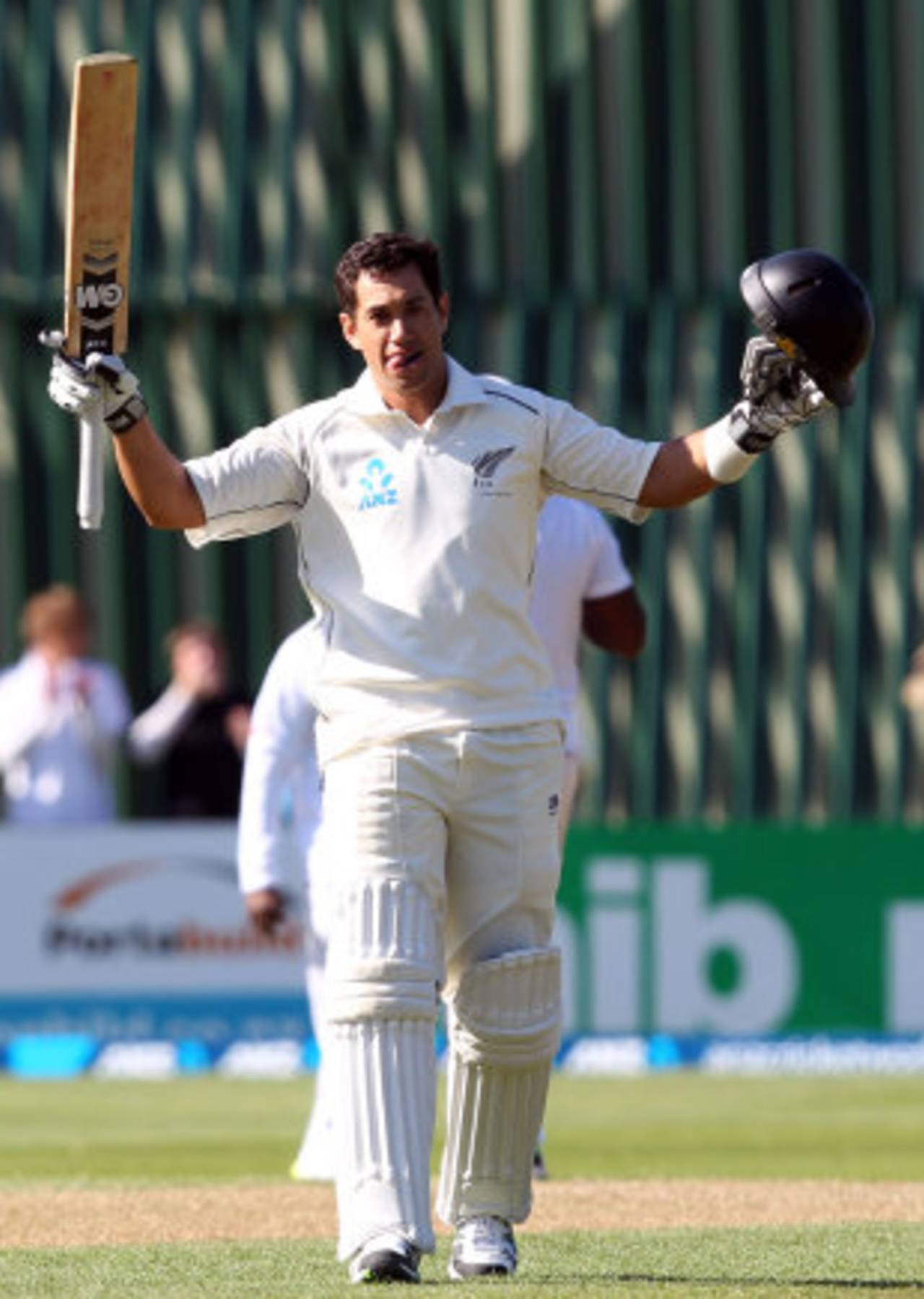 Brendon McCullum cuts strongly through point, New Zealand v West Indies, 1st Test, Dunedin, 1st day, December 3, 2013