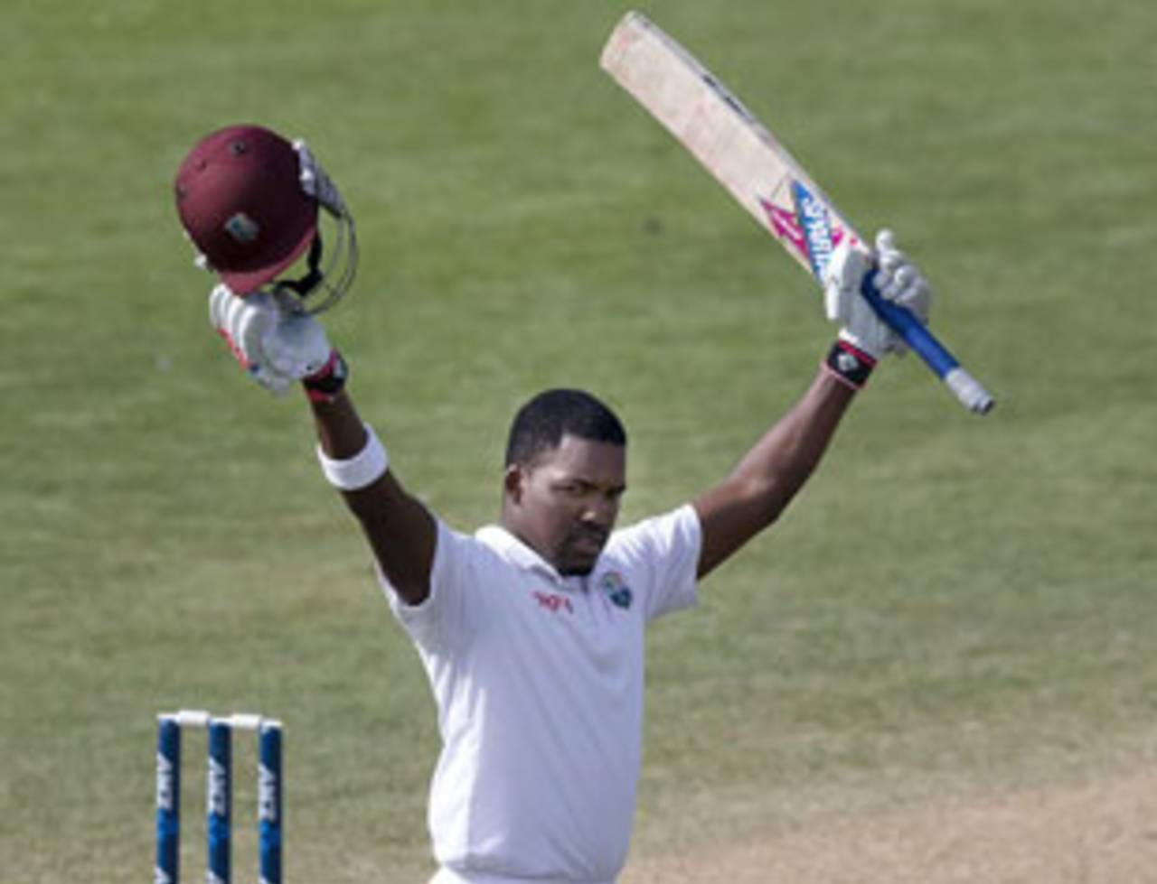 Darren Bravo's double hundred was the best performance of the series from West Indies&nbsp;&nbsp;&bull;&nbsp;&nbsp;AFP