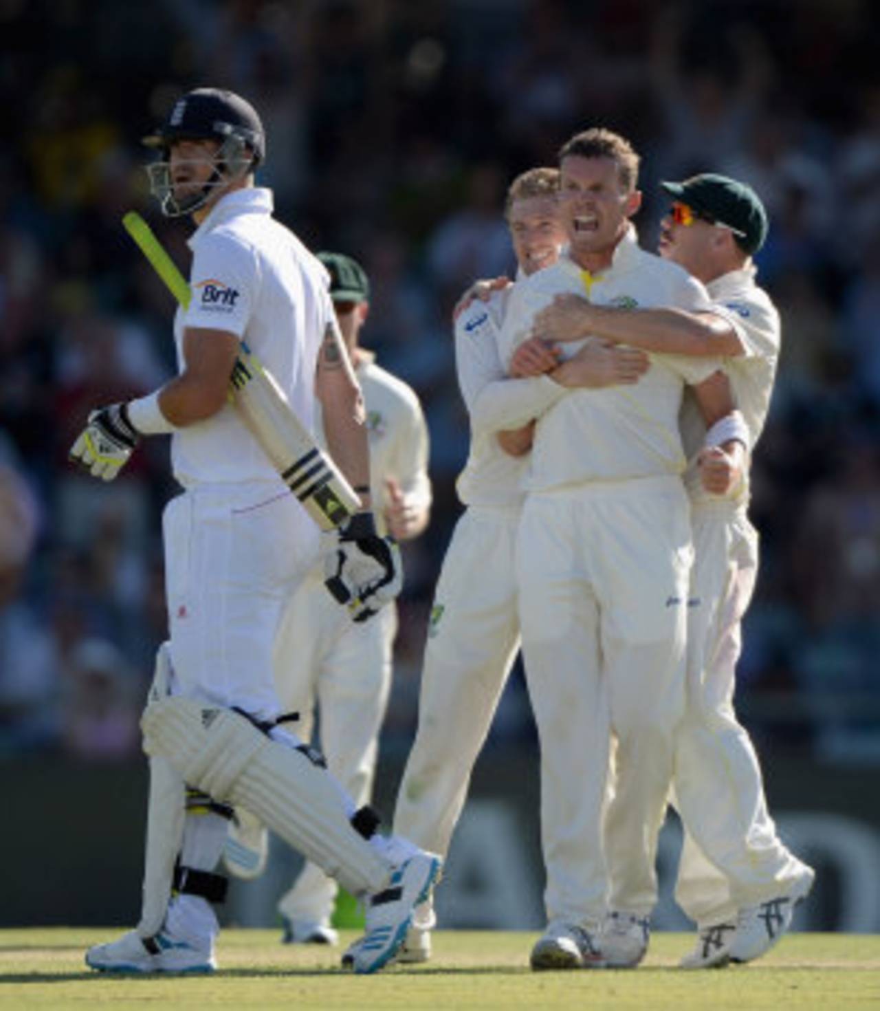 Peter Siddle dismissed Kevin Pietersen for the tenth time in Test cricket&nbsp;&nbsp;&bull;&nbsp;&nbsp;Getty Images