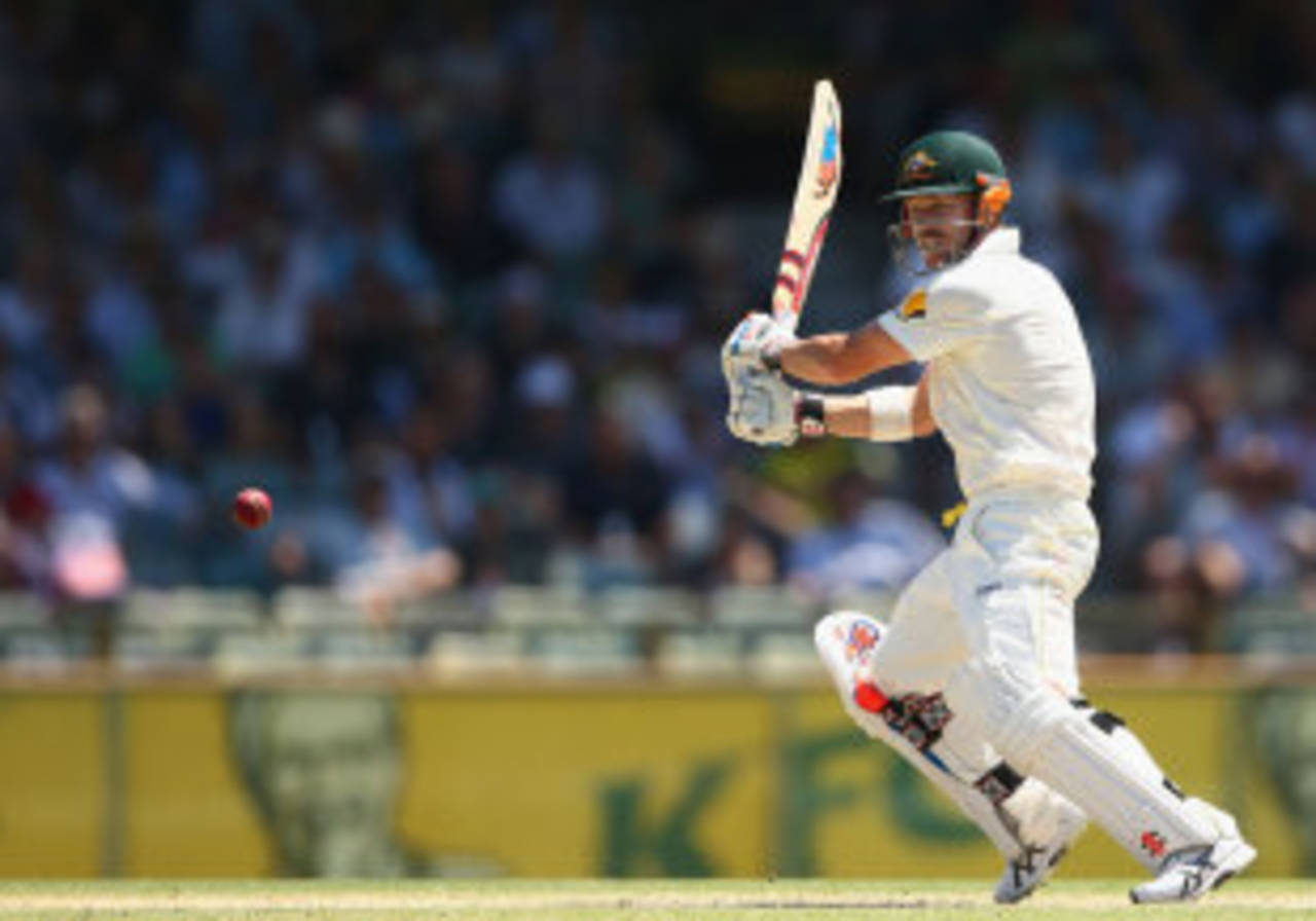 David Warner got off to another solid start, Australia v England, 3rd Test, Perth, 3rd day, December 15, 2013