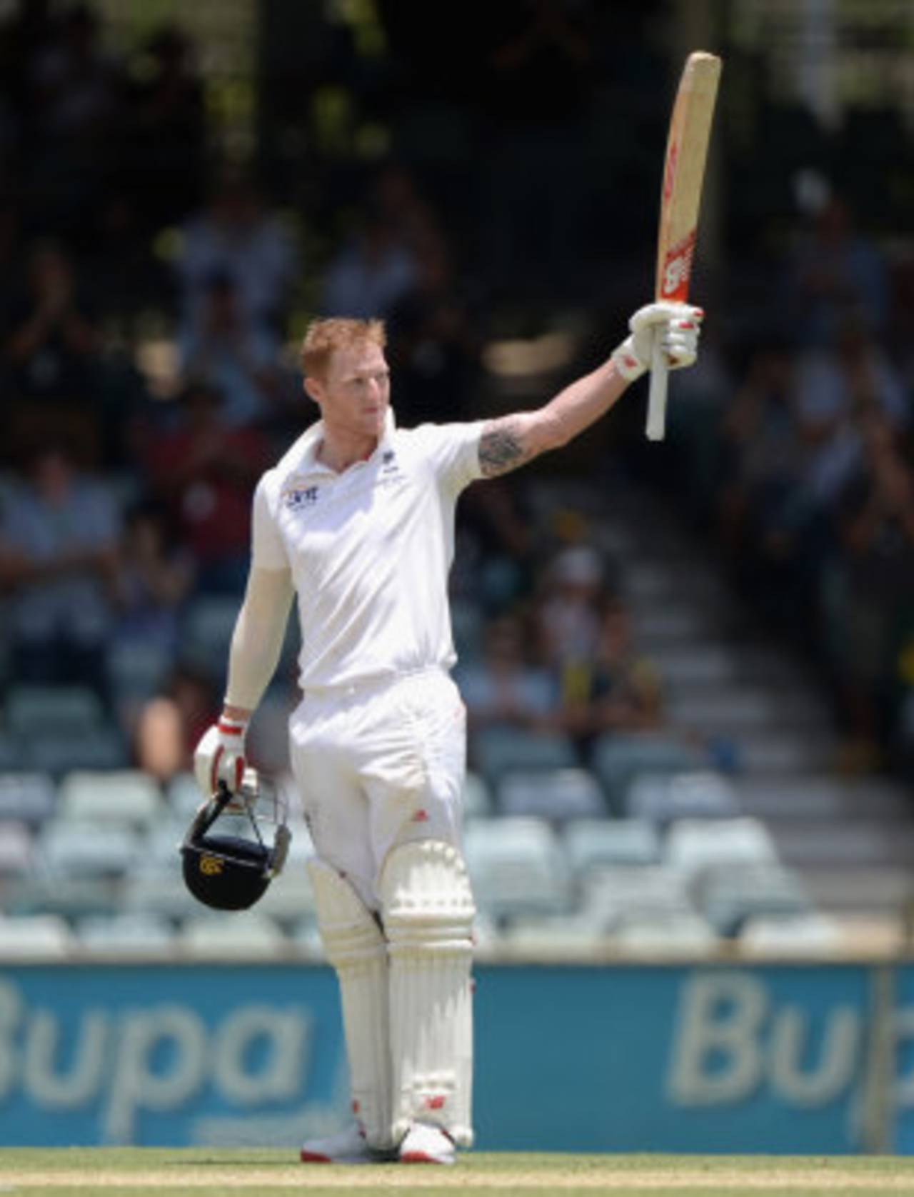 Ben Stokes recorded his maiden Test century on the fifth day of the third Test in Perth&nbsp;&nbsp;&bull;&nbsp;&nbsp;Getty Images