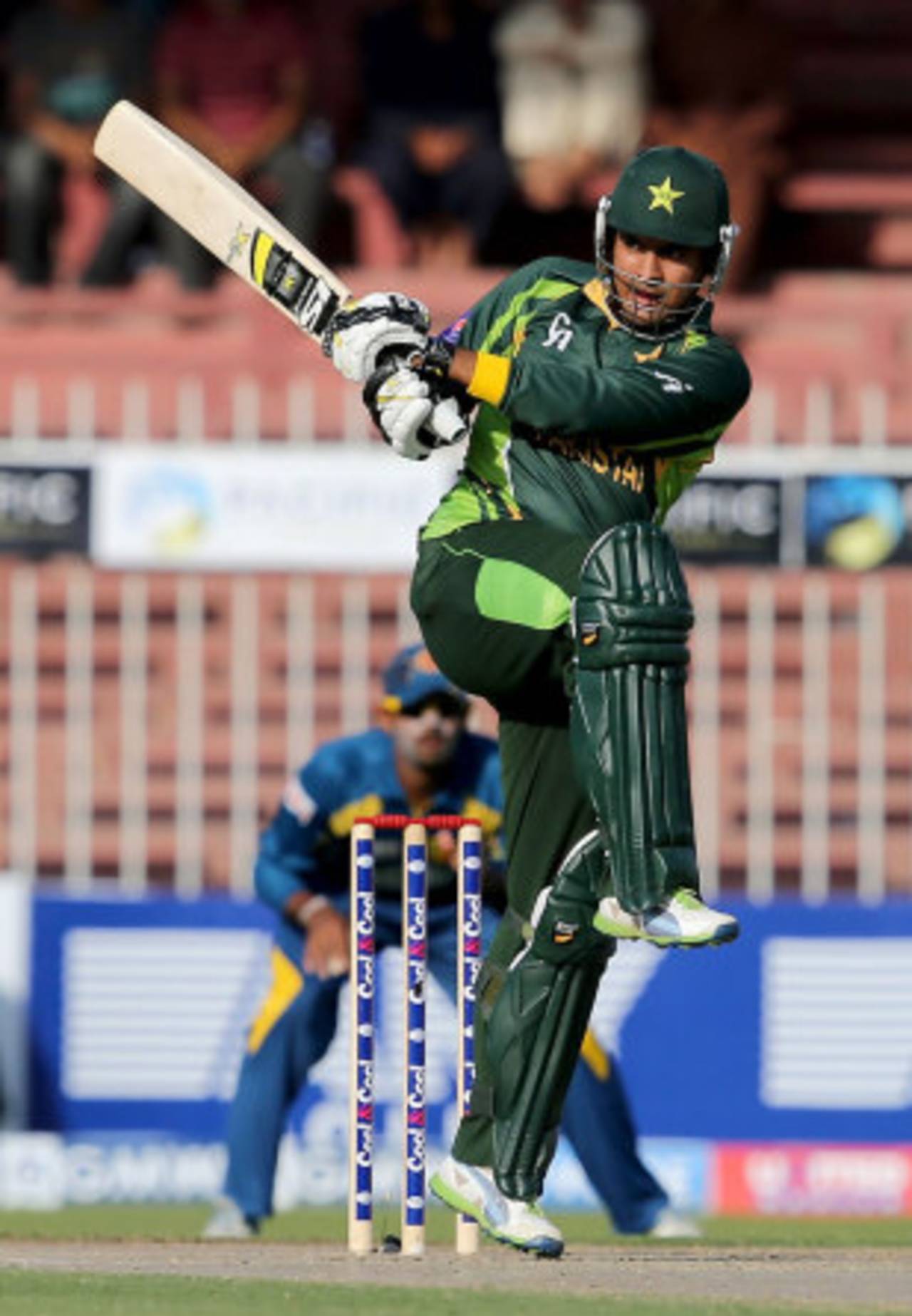 Pakistan's ODI debutant Sharjeel Khan was not intimated by Lasith Malinga&nbsp;&nbsp;&bull;&nbsp;&nbsp;Getty Images
