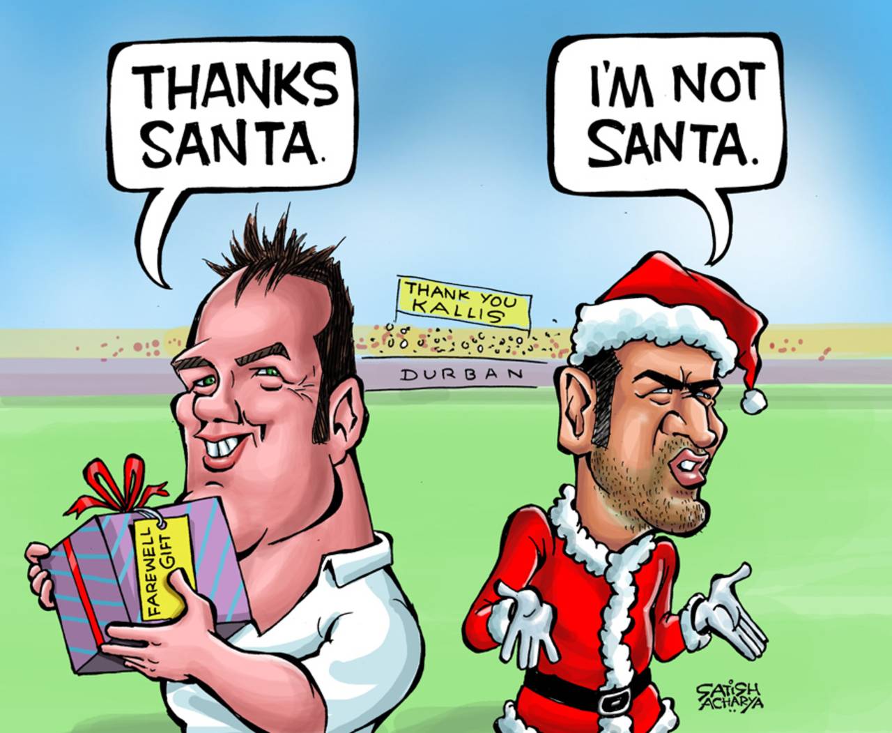Cartoon: Not Santa