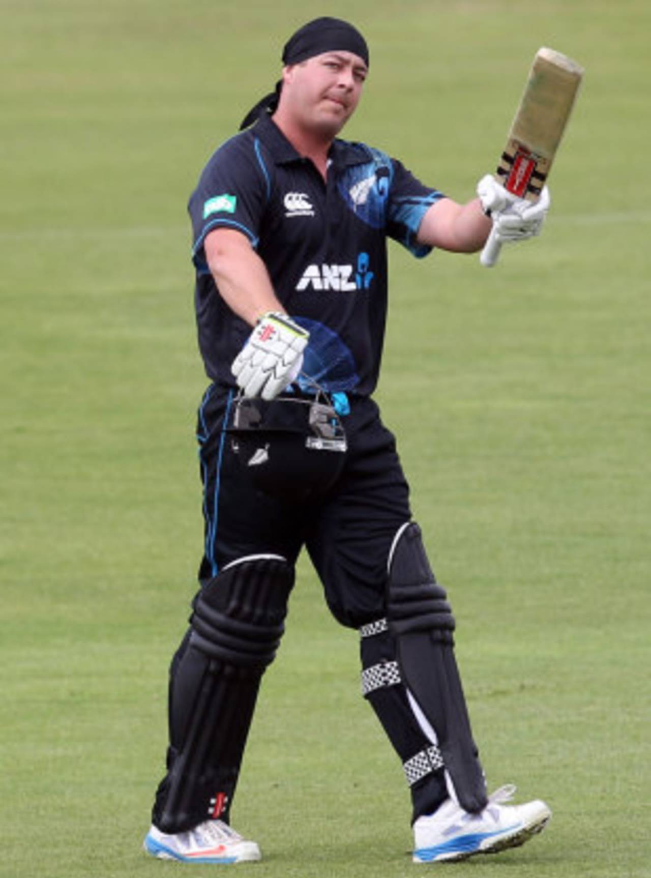 Jesse Ryder began the year with a rapid century, New Zealand v West Indies, 3rd ODI, Queenstown, January 1, 2014