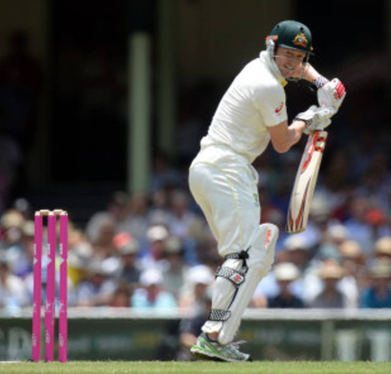George Bailey edged to first slip, Australia v England, 5th Test, Sydney, 1st day, January 3, 2014