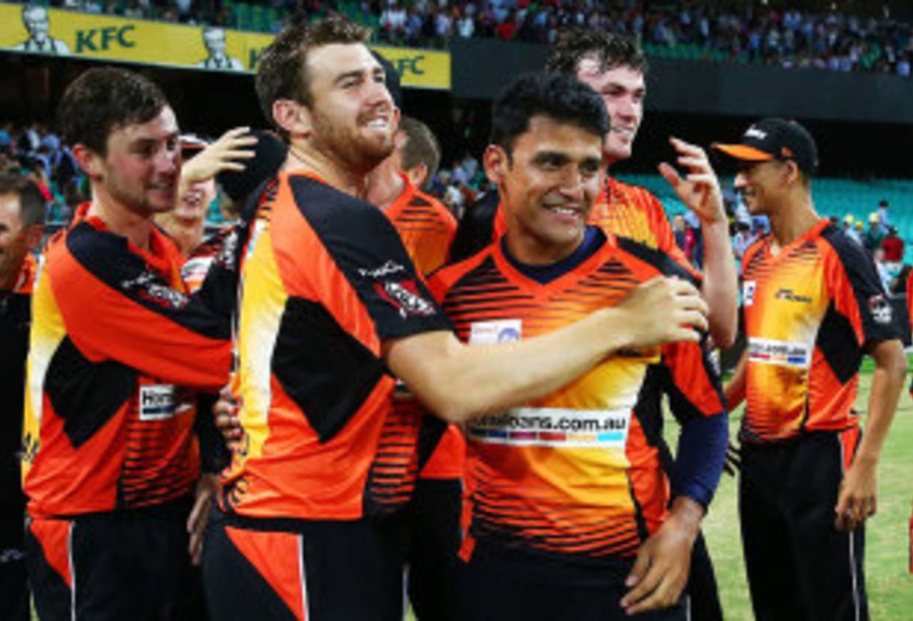Yasir Arafat (right) is currently making an impression at Perth Scorchers&nbsp;&nbsp;&bull;&nbsp;&nbsp;Getty Images