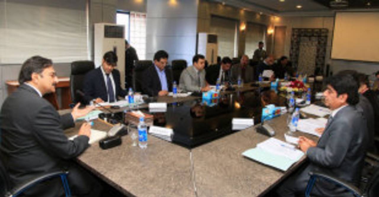 After a meeting of its board of governors, the PCB said: "The model proposed by BCCI, ECB and CA was neither in line with principle of equity nor in the interest of game of cricket"&nbsp;&nbsp;&bull;&nbsp;&nbsp;Pakistan Cricket Board