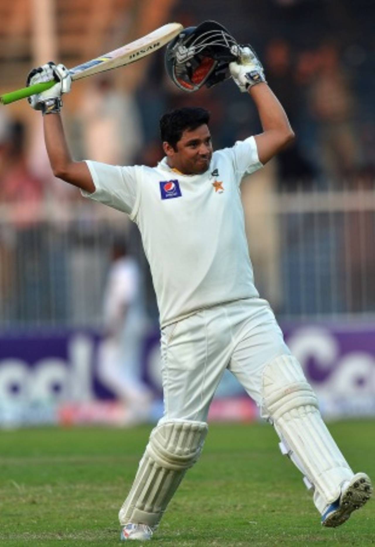 Azhar Ali's hundred in the Sharjah Test was the best of his 32-match career&nbsp;&nbsp;&bull;&nbsp;&nbsp;AFP