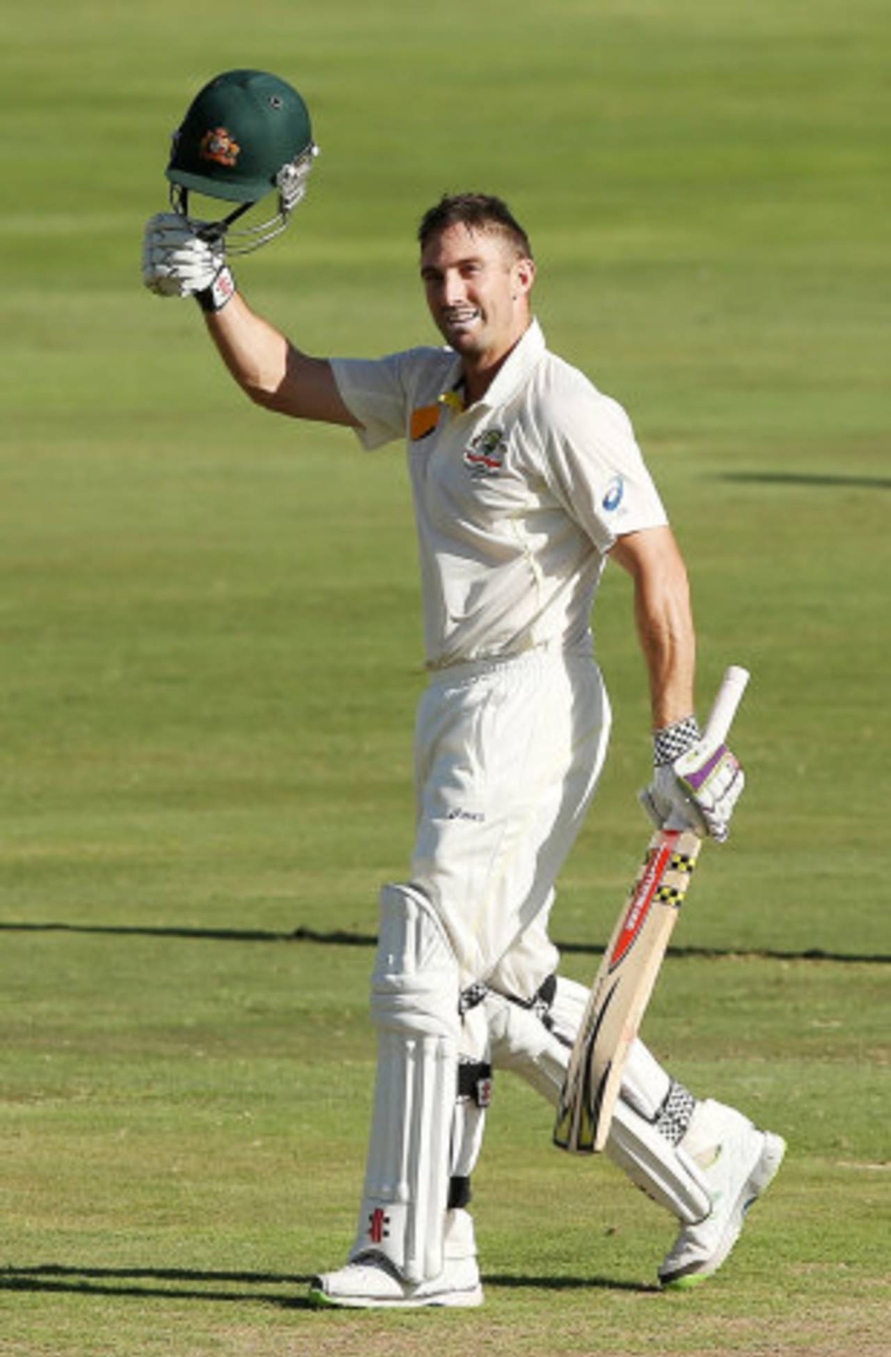 Shaun Marsh made his second Test century, South Africa v Australia, 1st Test, Centurion, 1st day, February 12, 2014