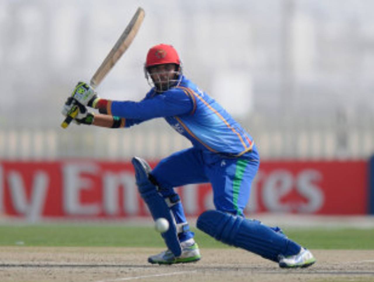 Afghanistan Under-19 opener Mohammad Mujtaba top scored with 75, Afghanistan v Australia, Under-19 World Cup, Abu Dhabi, February 17, 2014