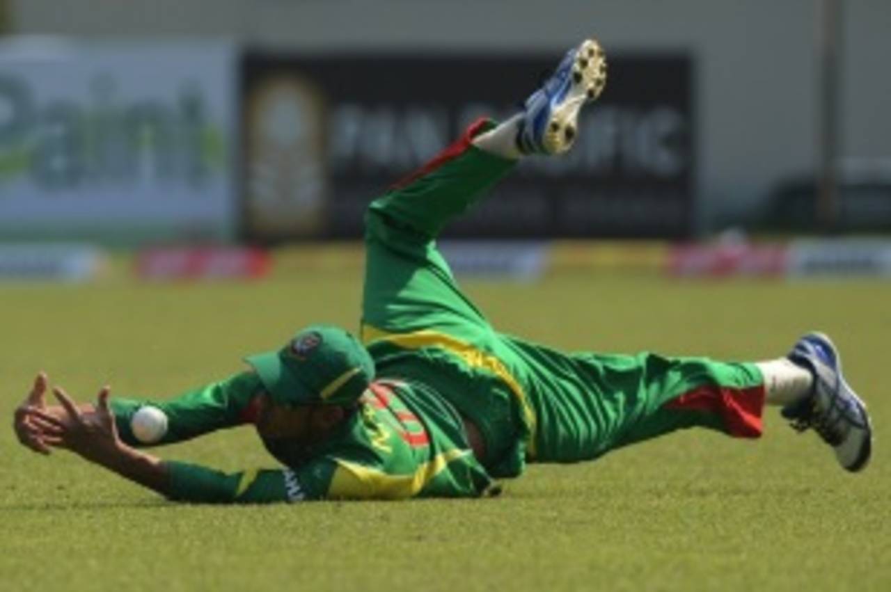 Bangladesh's fielding has been sub-standard in the ODI series&nbsp;&nbsp;&bull;&nbsp;&nbsp;AFP