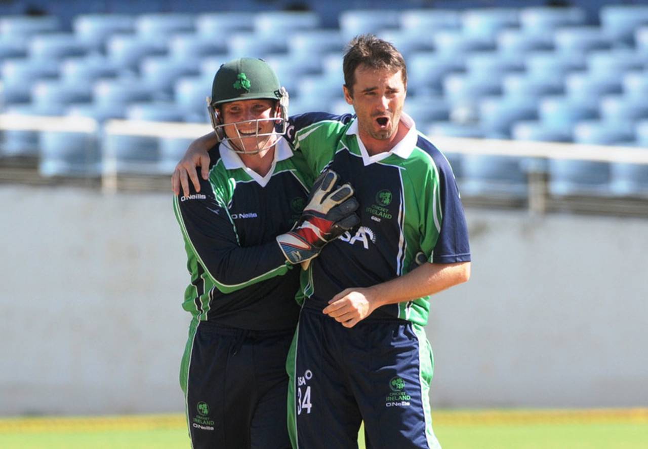 Tim Murtagh (right) would have been a key part of Ireland's World Cup attack&nbsp;&nbsp;&bull;&nbsp;&nbsp;West Indies Cricket